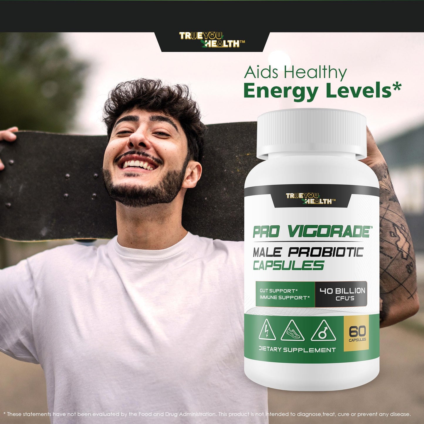 Generic Probiotic Vigorade Male Probiotic Capsules, 1 Capsule