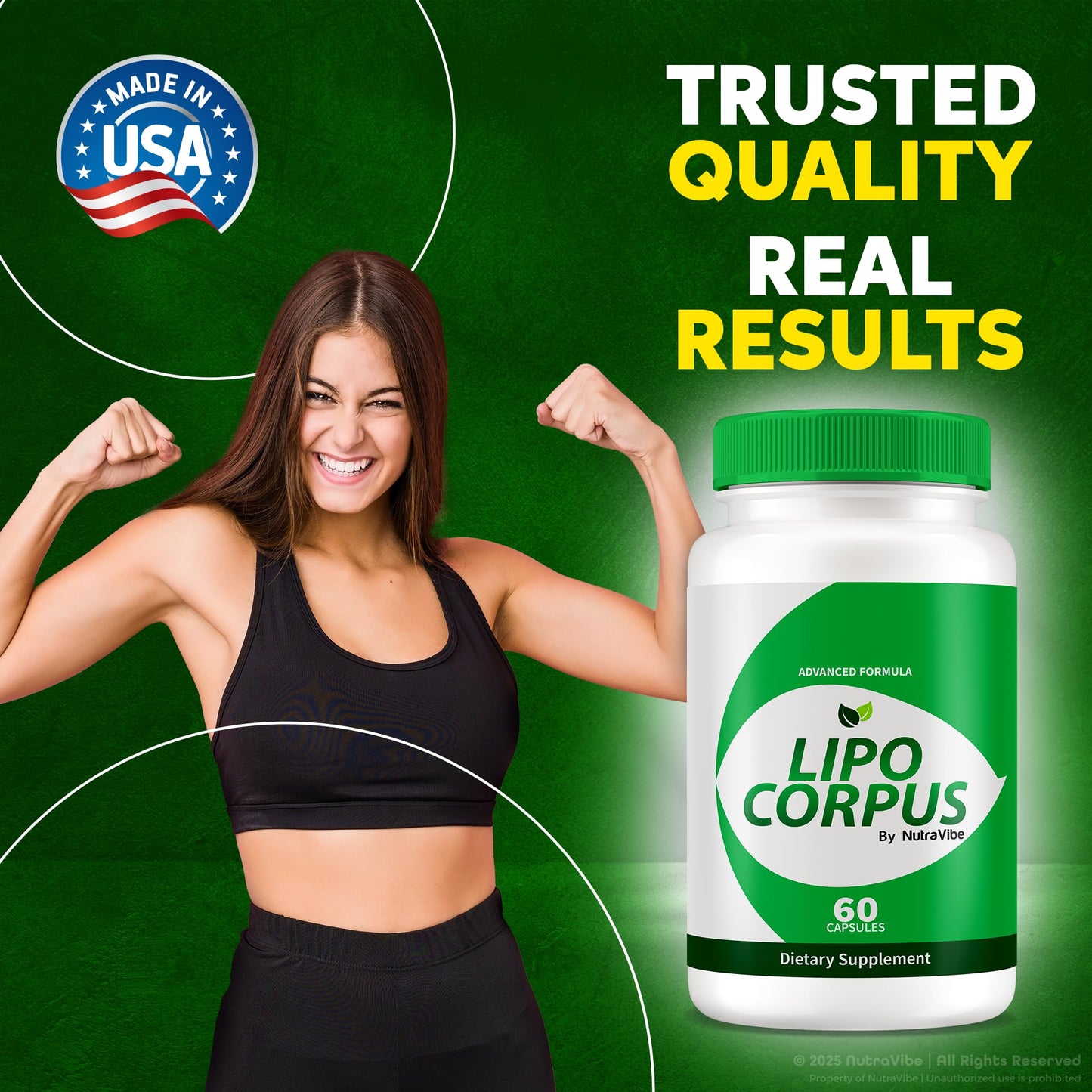 NutraVibe Lipo Corpus Capsule 60 Count