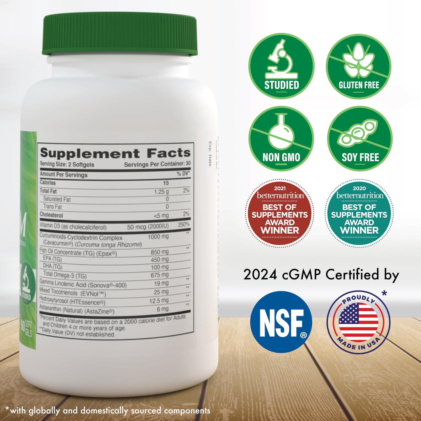 Health Thru Nutrition Freedom Complex Softgels 60 Count