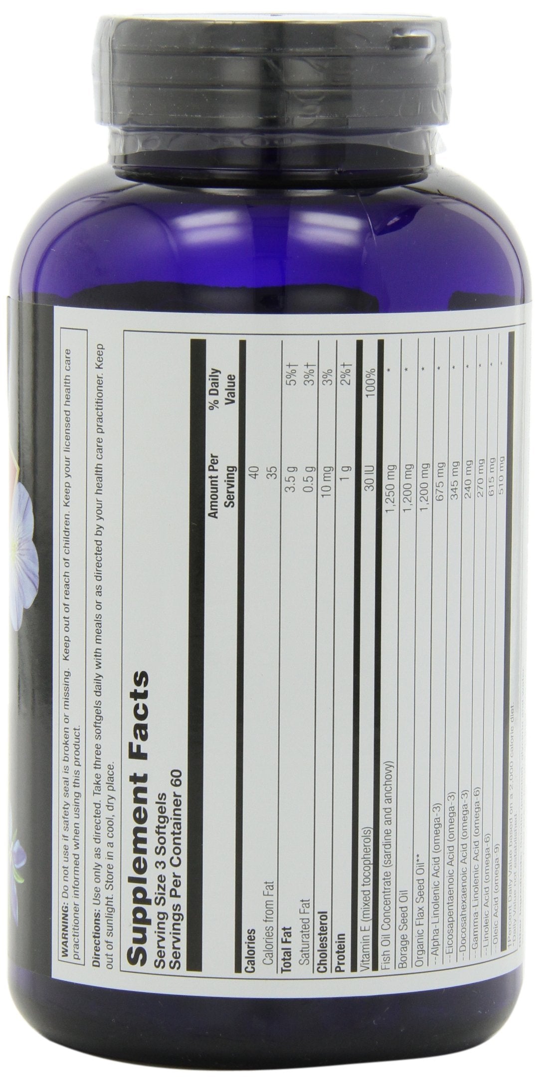 Master of Muscle Health from The Sun The Total EFA 180 Softgels