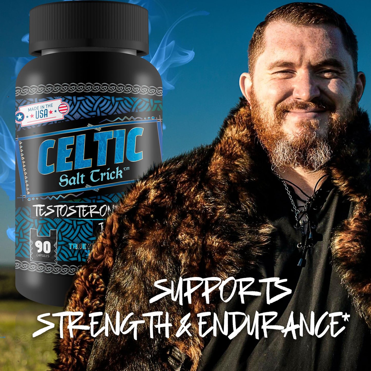 True You Health Celtic Salt Trick Testosterone Booster Capsule 90 Count