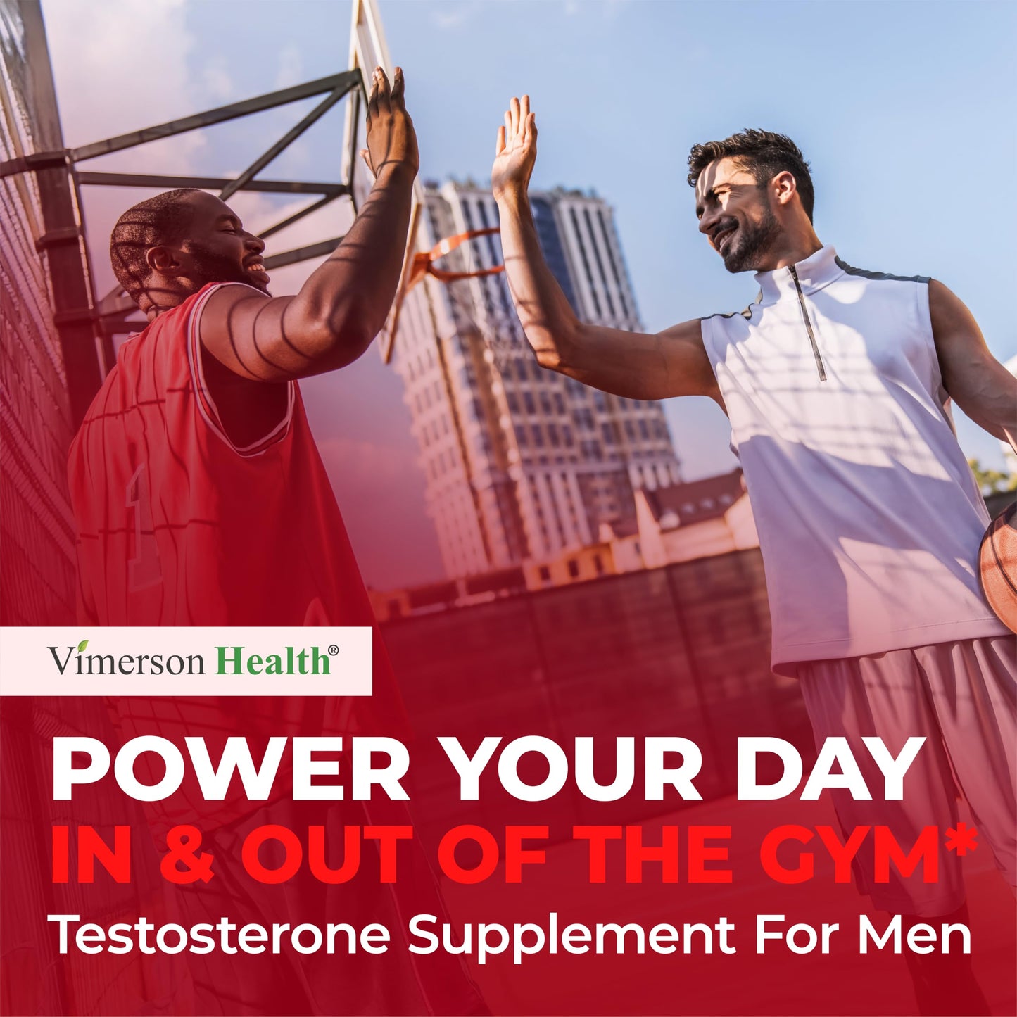 Vimerson Health Testosterone Supplement & Tribulus Terrestris For Men With DHEA 100mg, Magnesium, Zinc, Tongkat Ali & Rhodiola Rosea – Muscle Builder, Libido Support & B6 Vitamins for Men – 30 Capsules