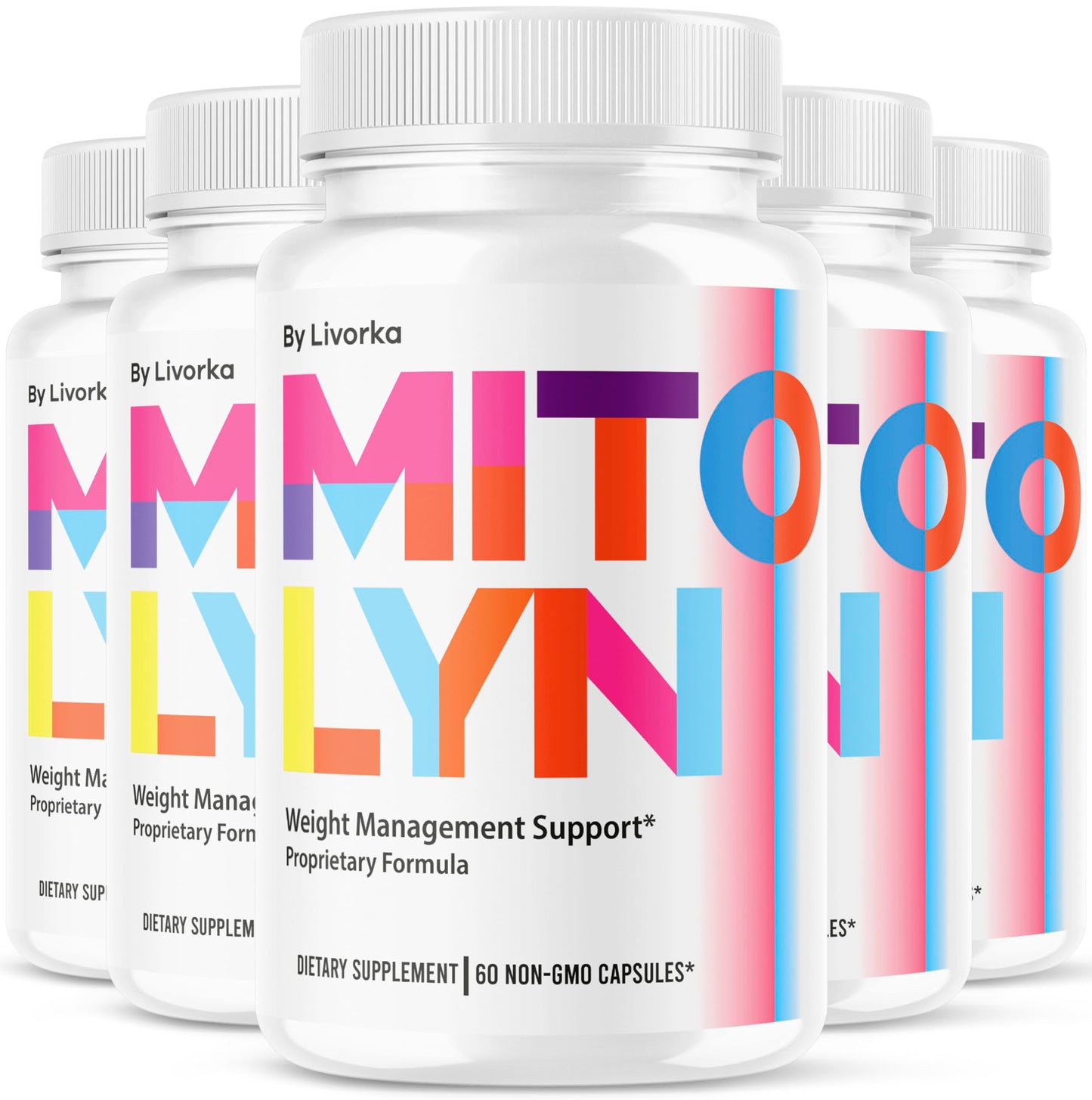 LIVORKA Mitolyn Weight Pills, 300 Capsules
