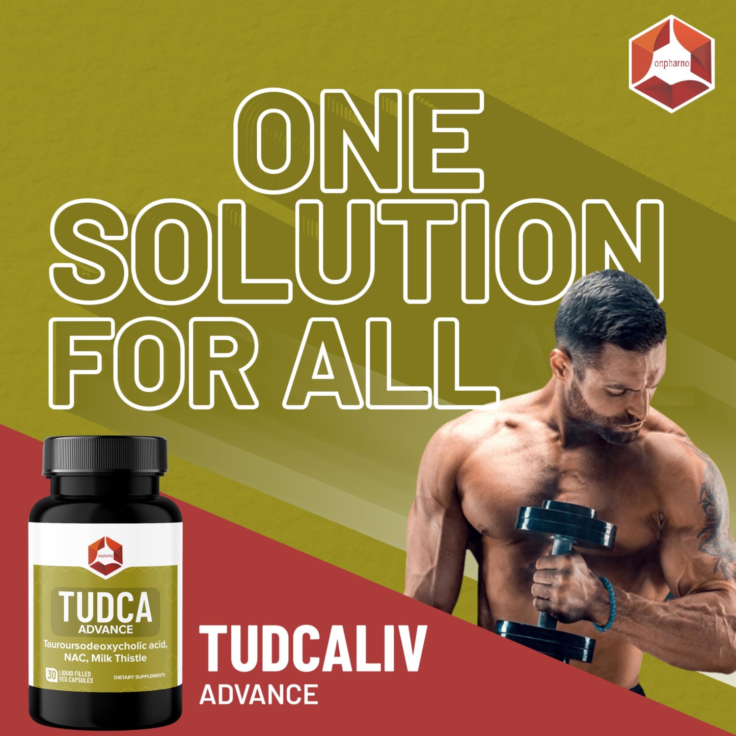 Onpharno TUDCA Advance Tablets 60 Count