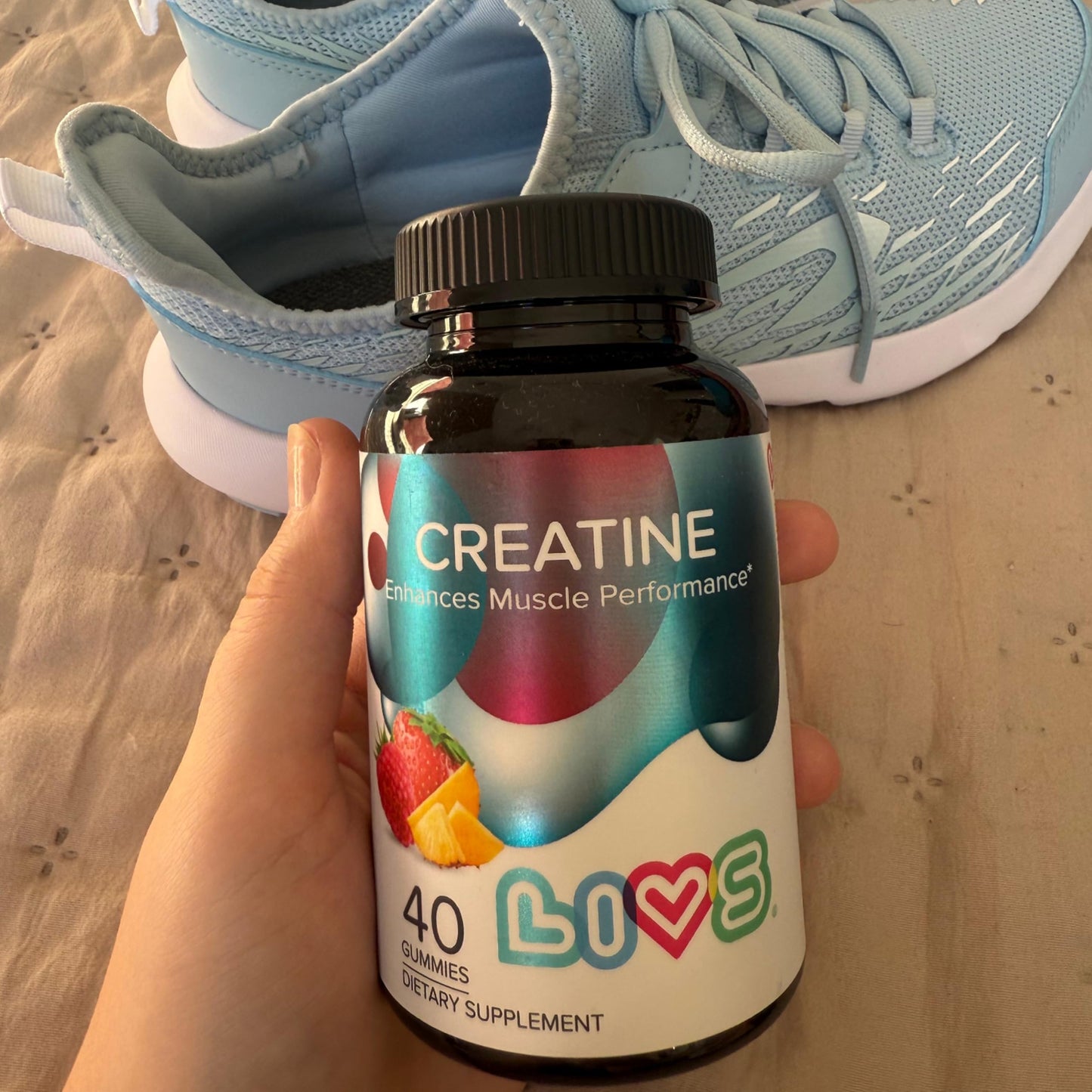 LIVS Creatine Monohydrate Gummies 80 Count