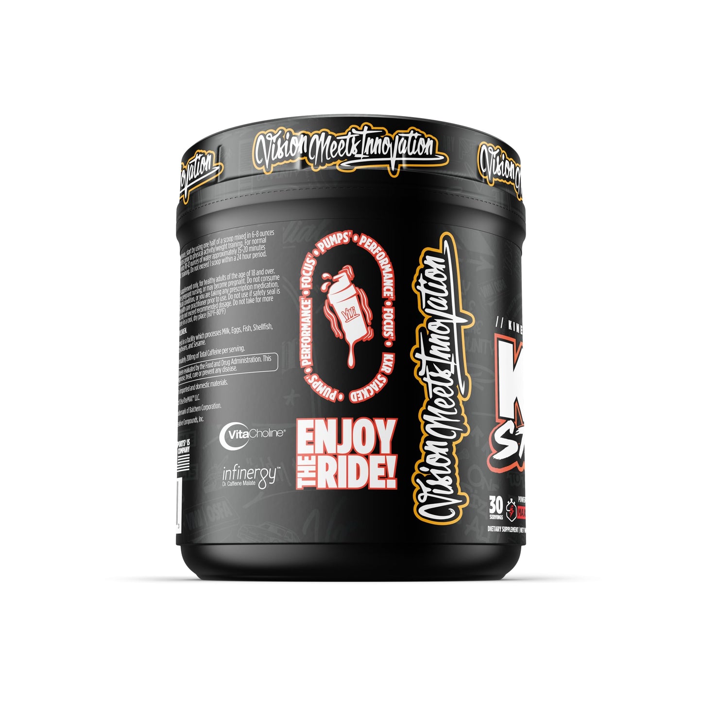 VMI Sports K-XR Stacked Essential Pre Workout Powder 18.1 oz