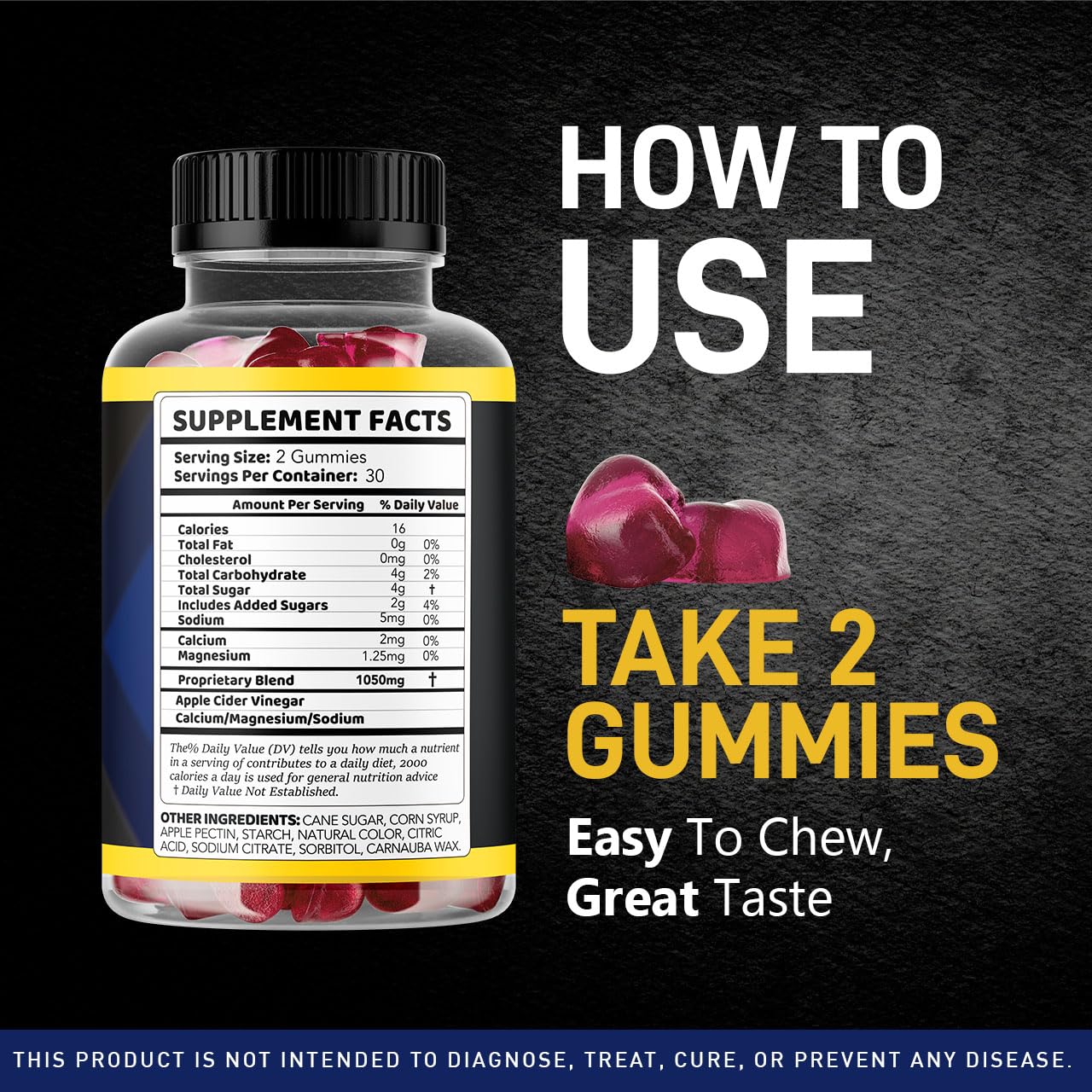 LIVORKA Alpha Surge All Natural Premium Support Advanced Formula, 300 Gummies