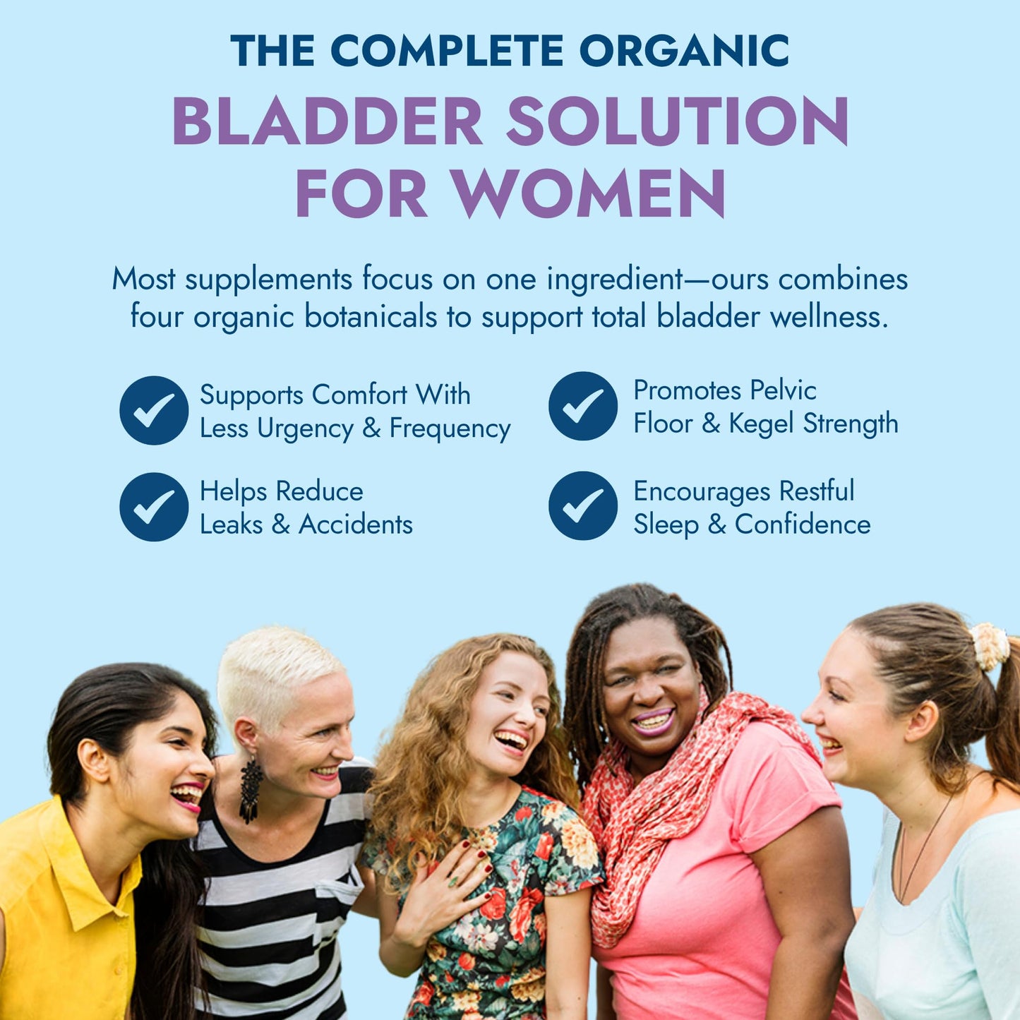 Rootganic Total Fem Ultimate Bladder Health for Women with USDA Organic D-Mannose, Cranberry Powder, Uva Ursi and Hibiscus Flower Extract Capsules, 60 Count