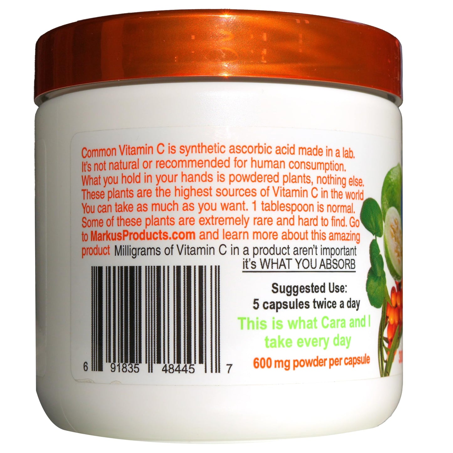 Markus Wild Force Vitamin C 300 Capsules