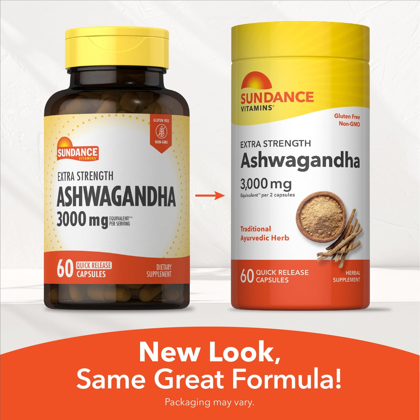Sundance Ashwagandha Capsules 60 Count