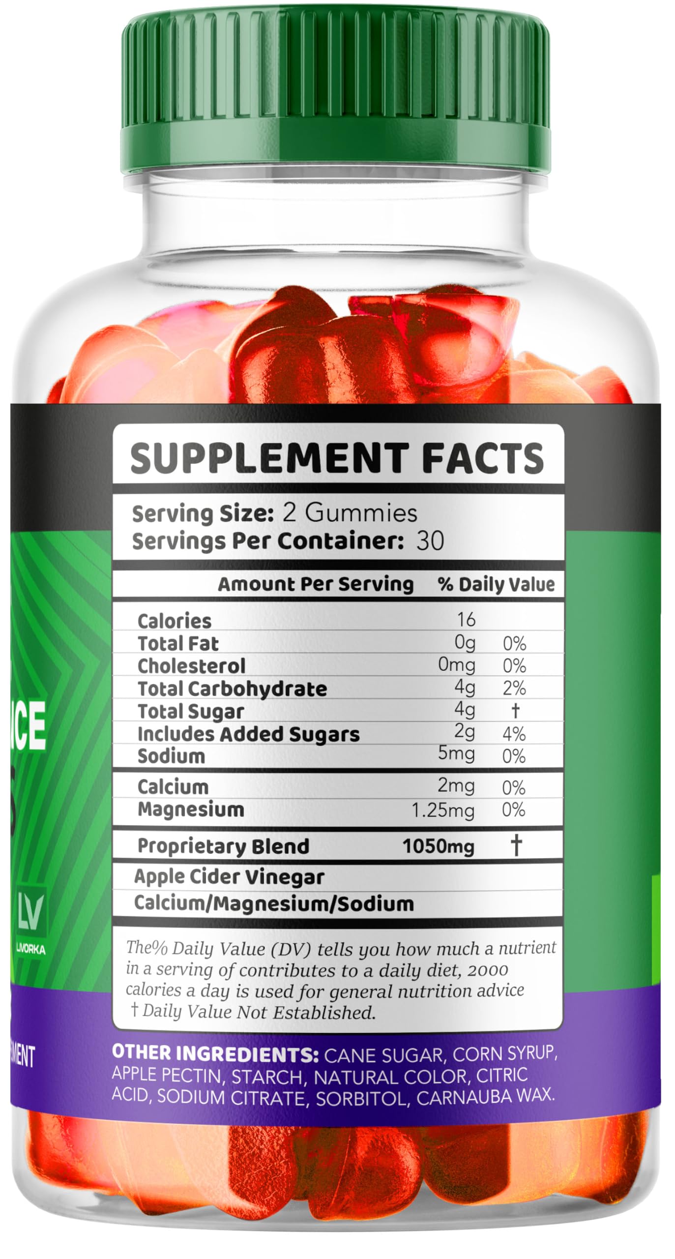 LIVORKA VirilPlex XL Gummies, 60 Gummies
