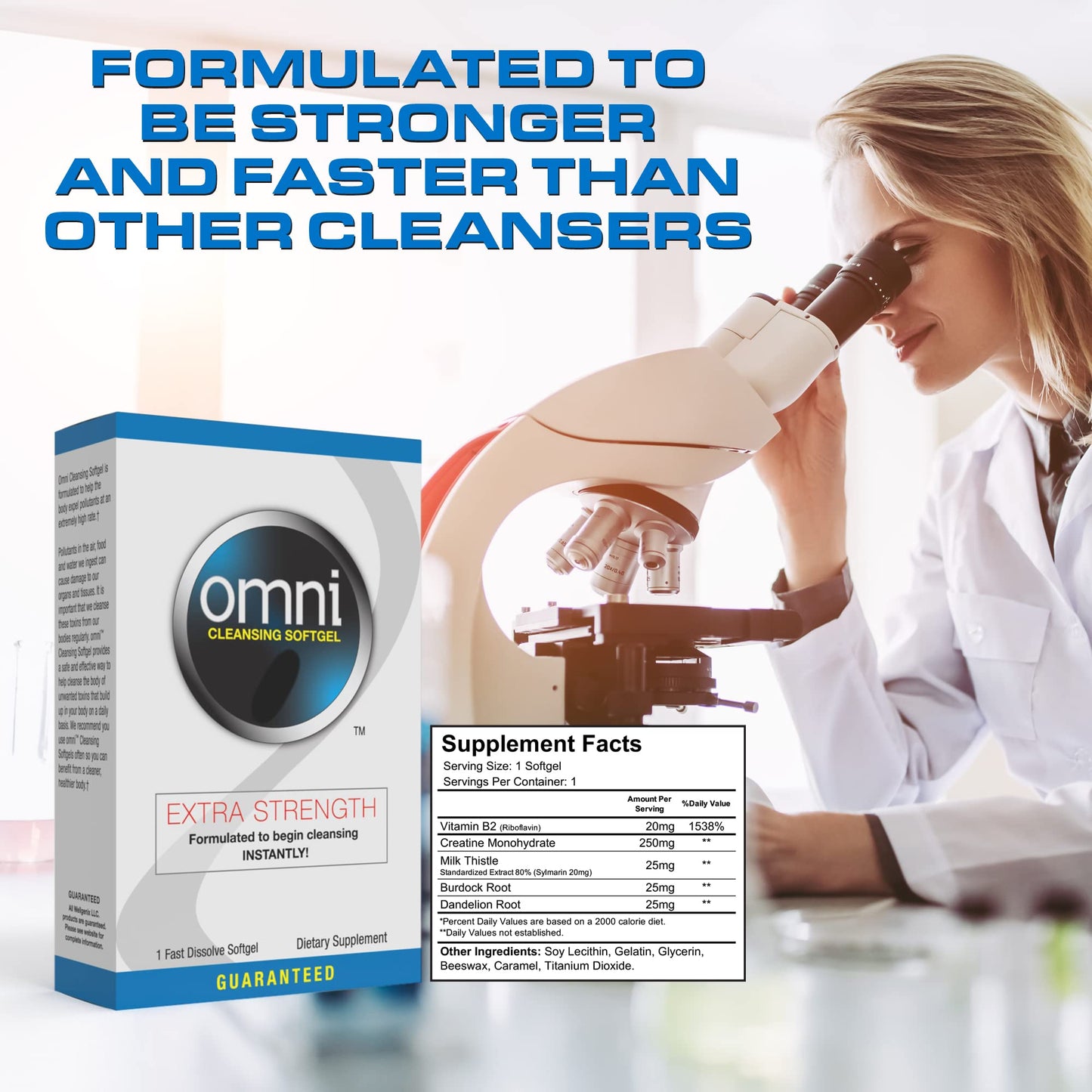 Wellgenix Omni Herbal Cleanse Detox Capsule 2-Pack