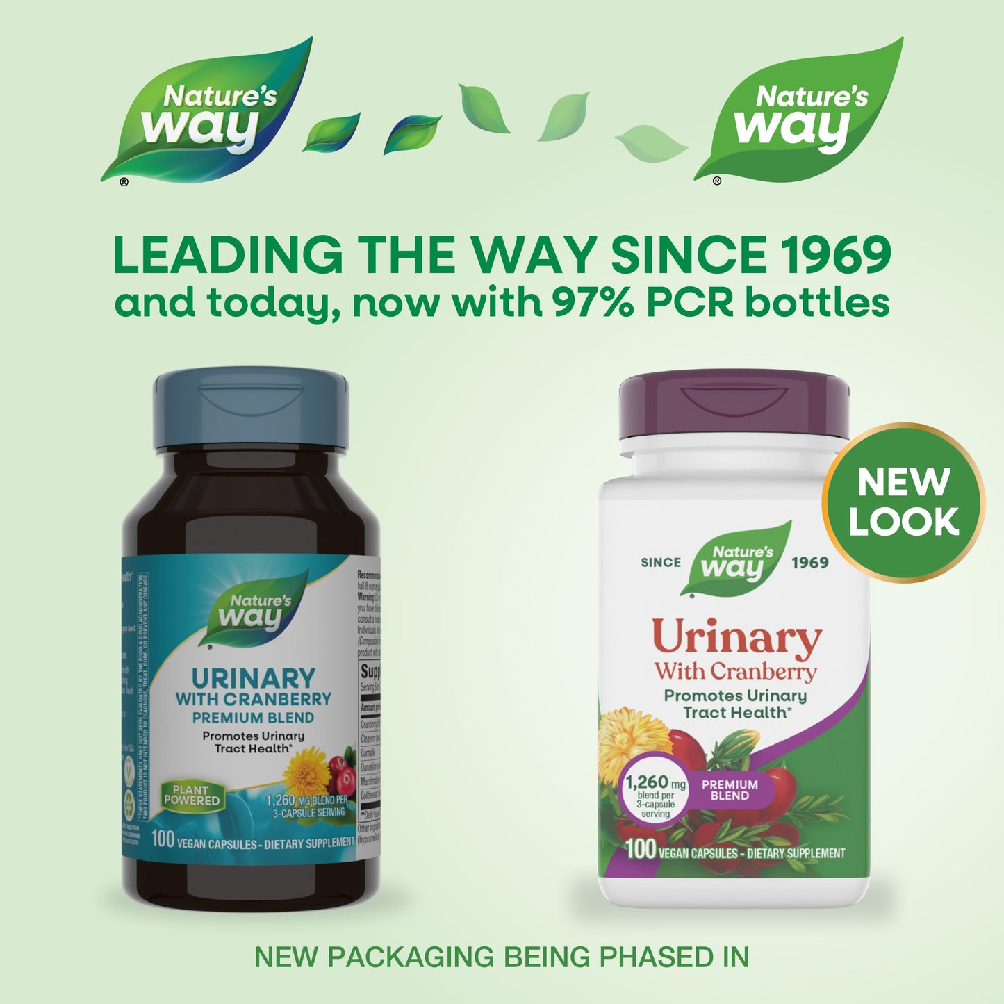 Nature's Way Urinary with Cranberry Premium Blend Capsules 100 Count