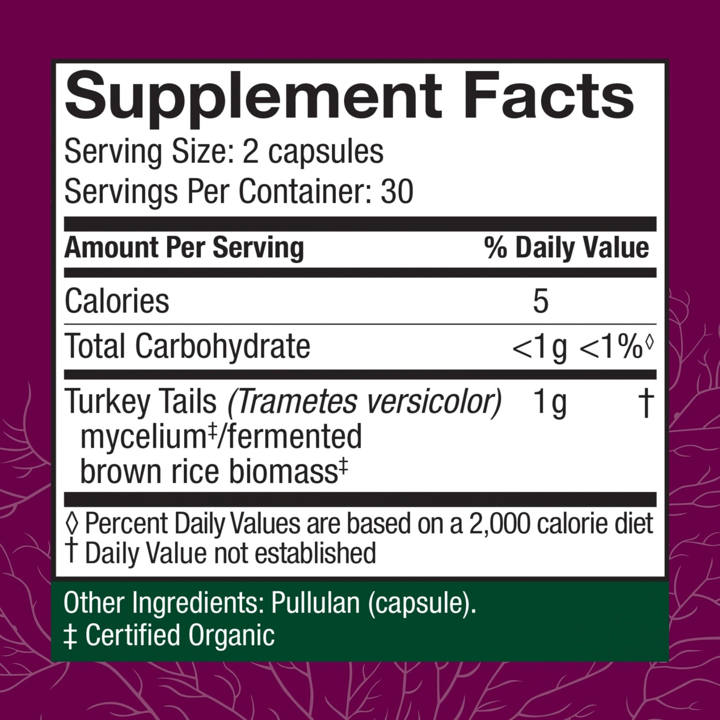 Host Defense Turkey Tail 60 Capsules