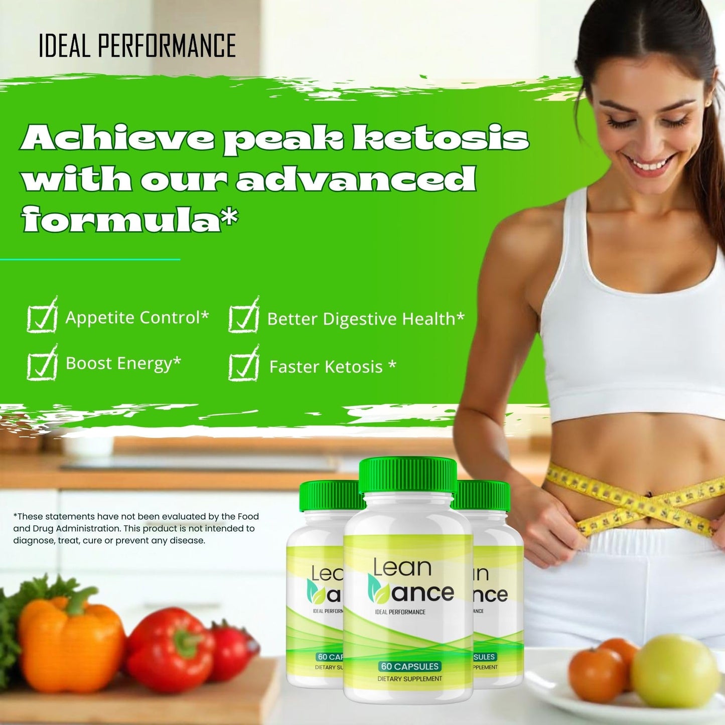 IDEAL PERFORMANCE Lean Vance Capsules 300
