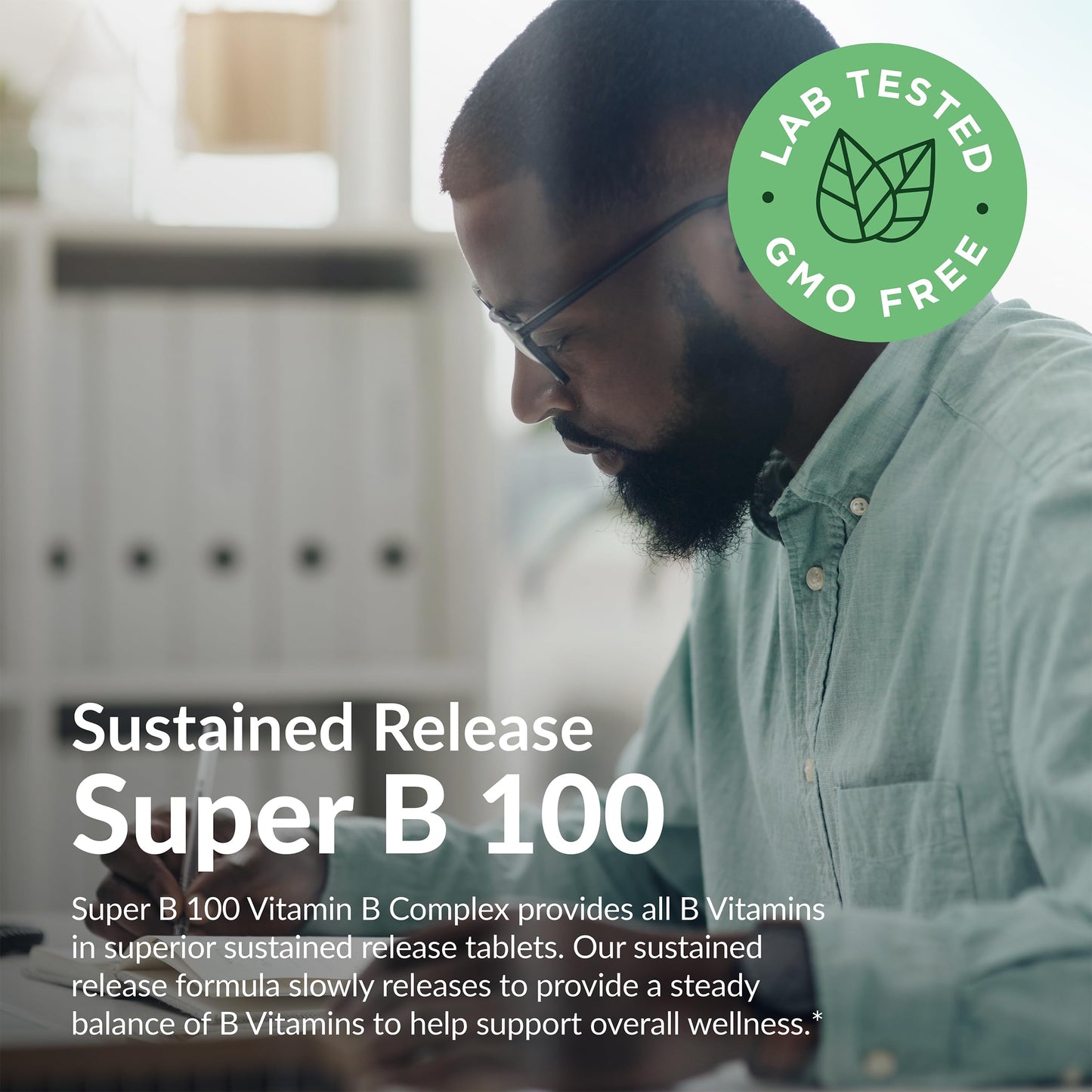 Futurebiotics Super B 100 Sustained Release Vitamin B Complex Tablet 120