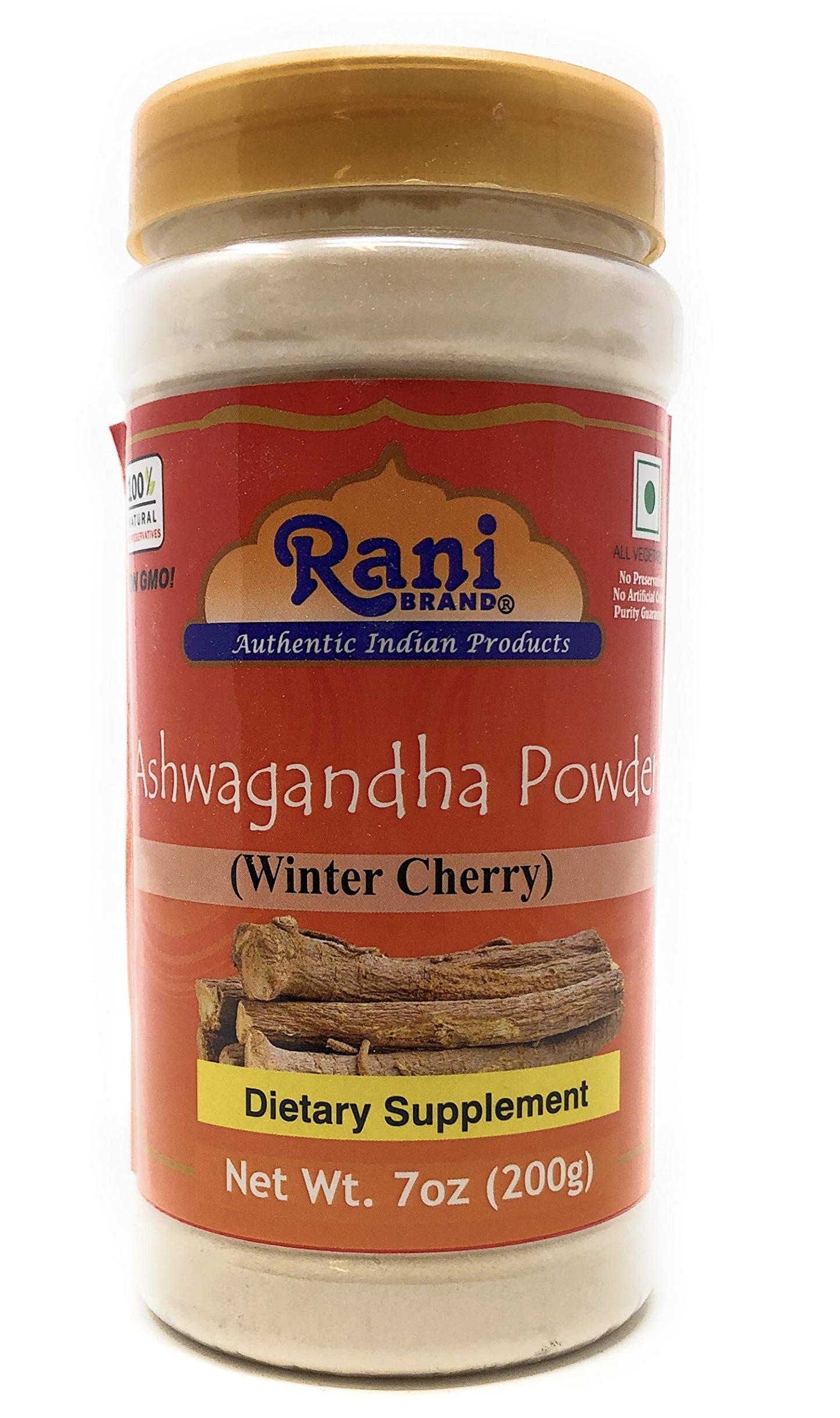 Rani Brand Authentic Indian Products Ashwagandha Powder 7 oz