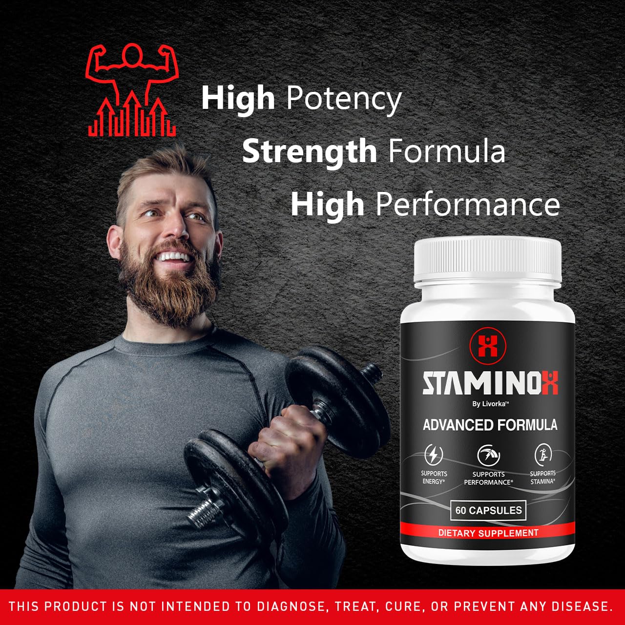LIVORKA Staminox Capsules 180 Capsules