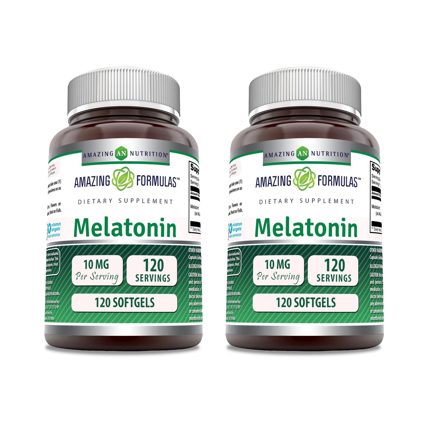 Amazing Nutrition Melatonin 10 mg Softgels, 120 Count