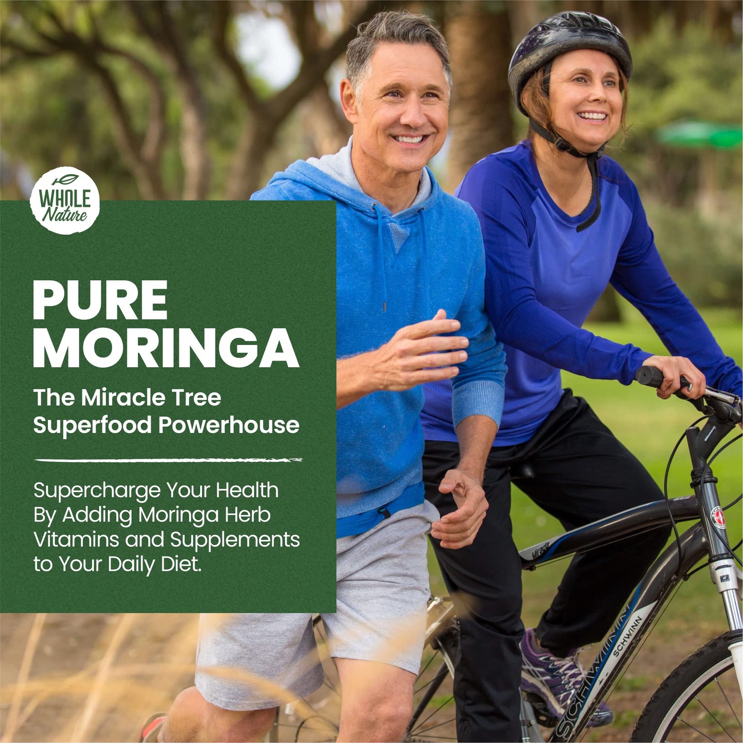Whole Nature Moringa Capsules 800mg, 60 Count