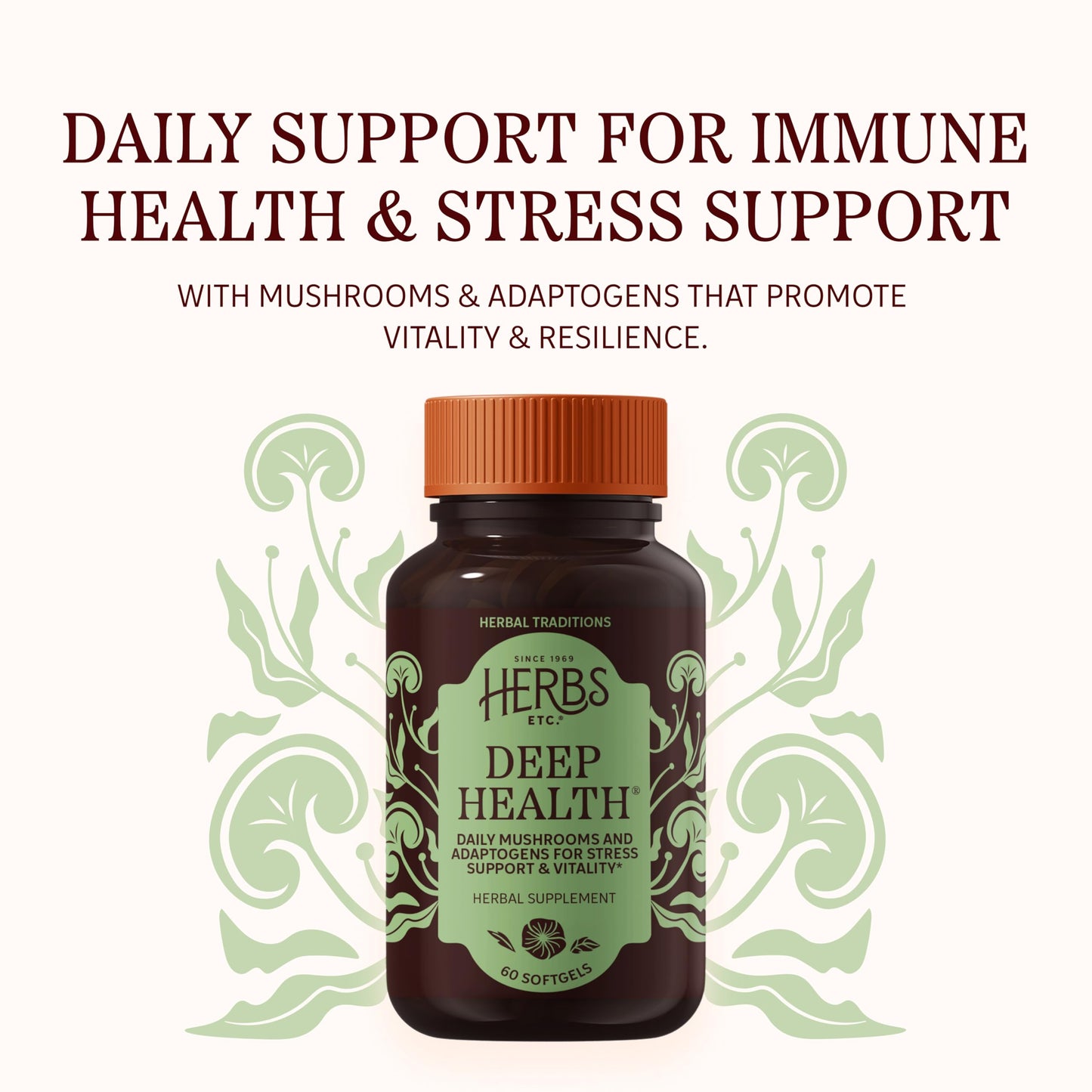 Herbs Etc. Deep Health Softgels 60 Count