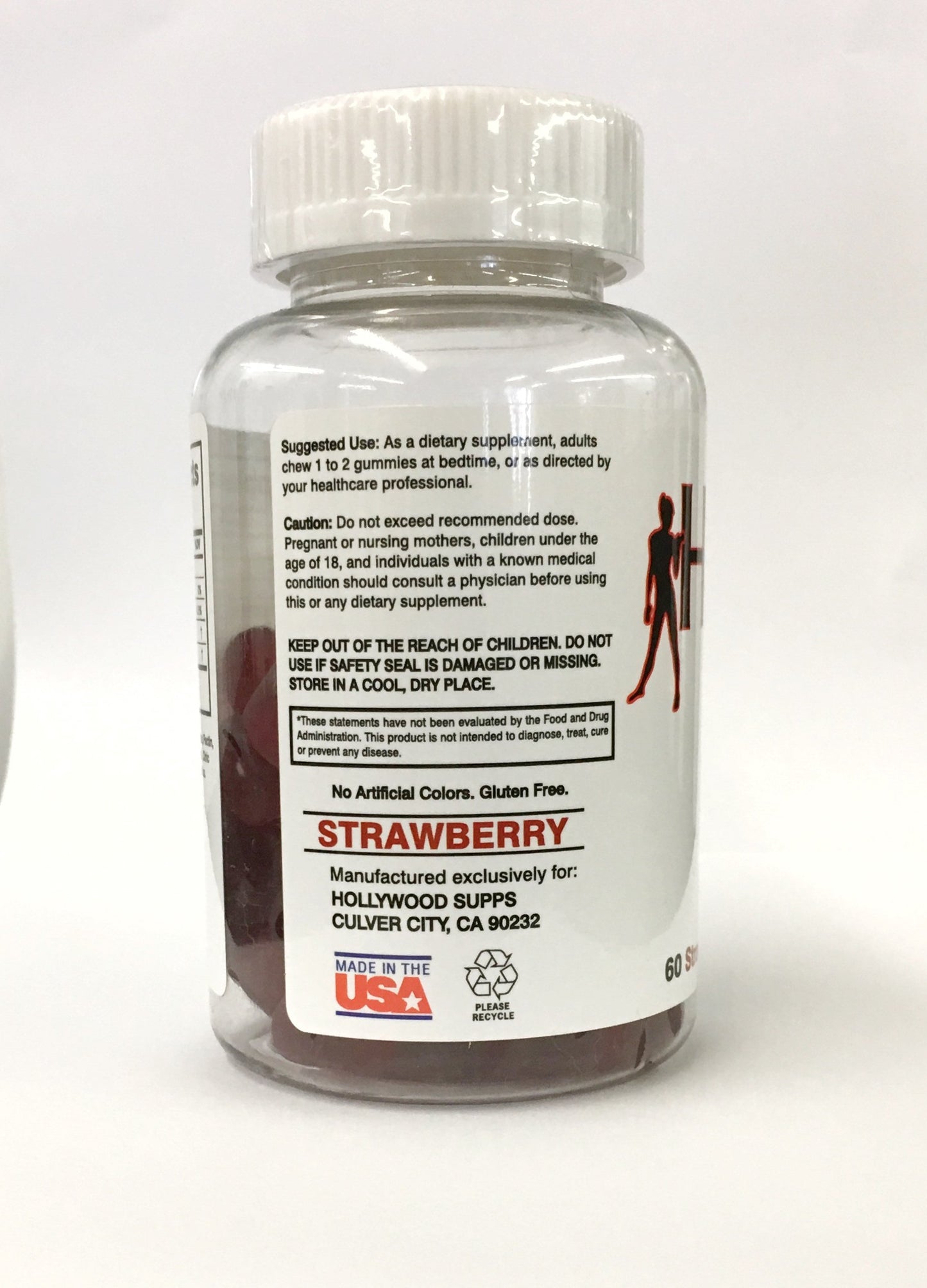 Hollywood Pro Melatonin Gummy 90 Count