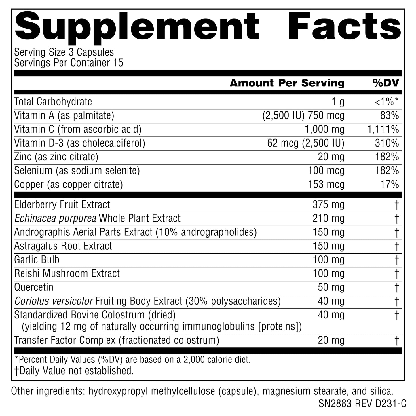 Source Naturals Wellness ImmuneSmart Capsule, 45 Capsules