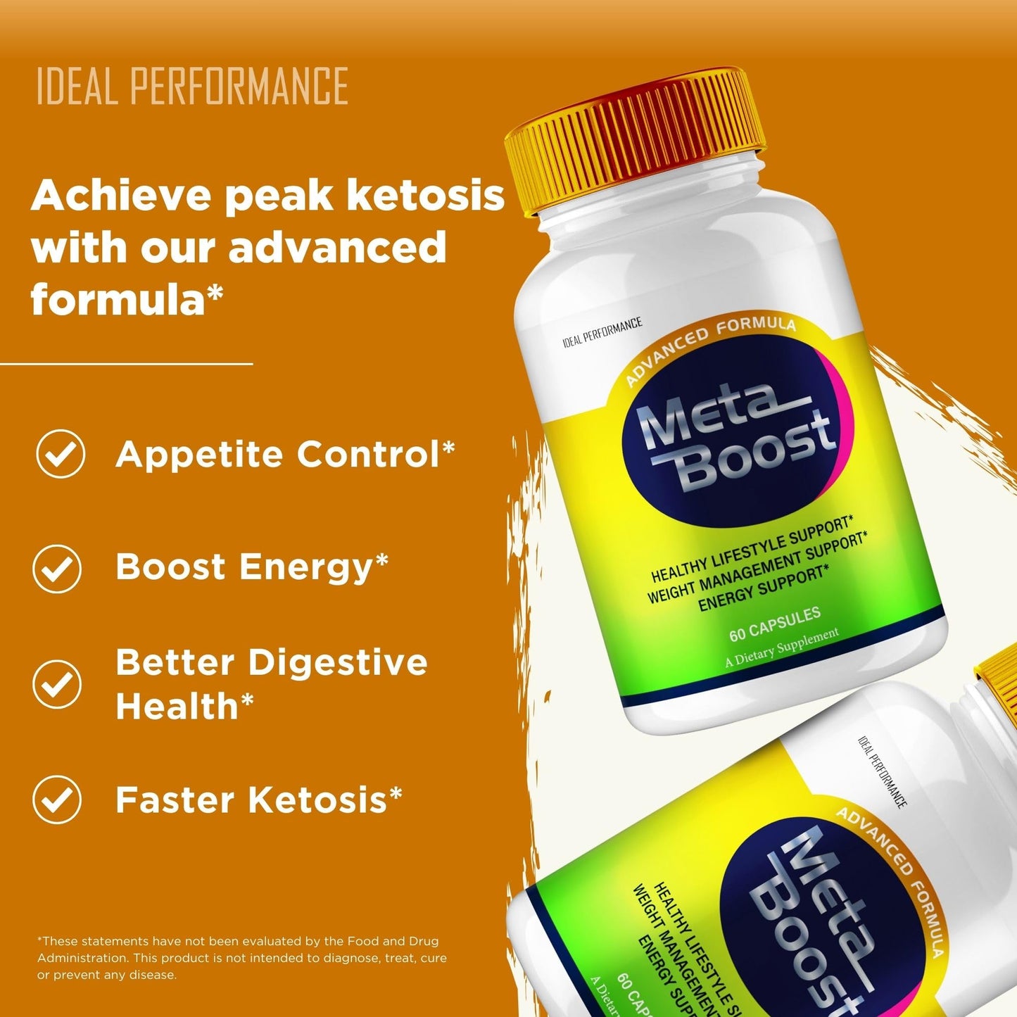 IDEAL PERFORMANCE Metaboost Capsules 60 Count
