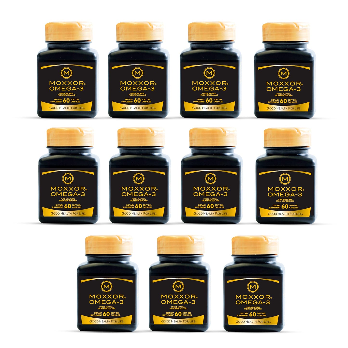 Moxxor Omega 3 New Zealand Green Lipped Mussel Oil Softgels, 660 Softgels
