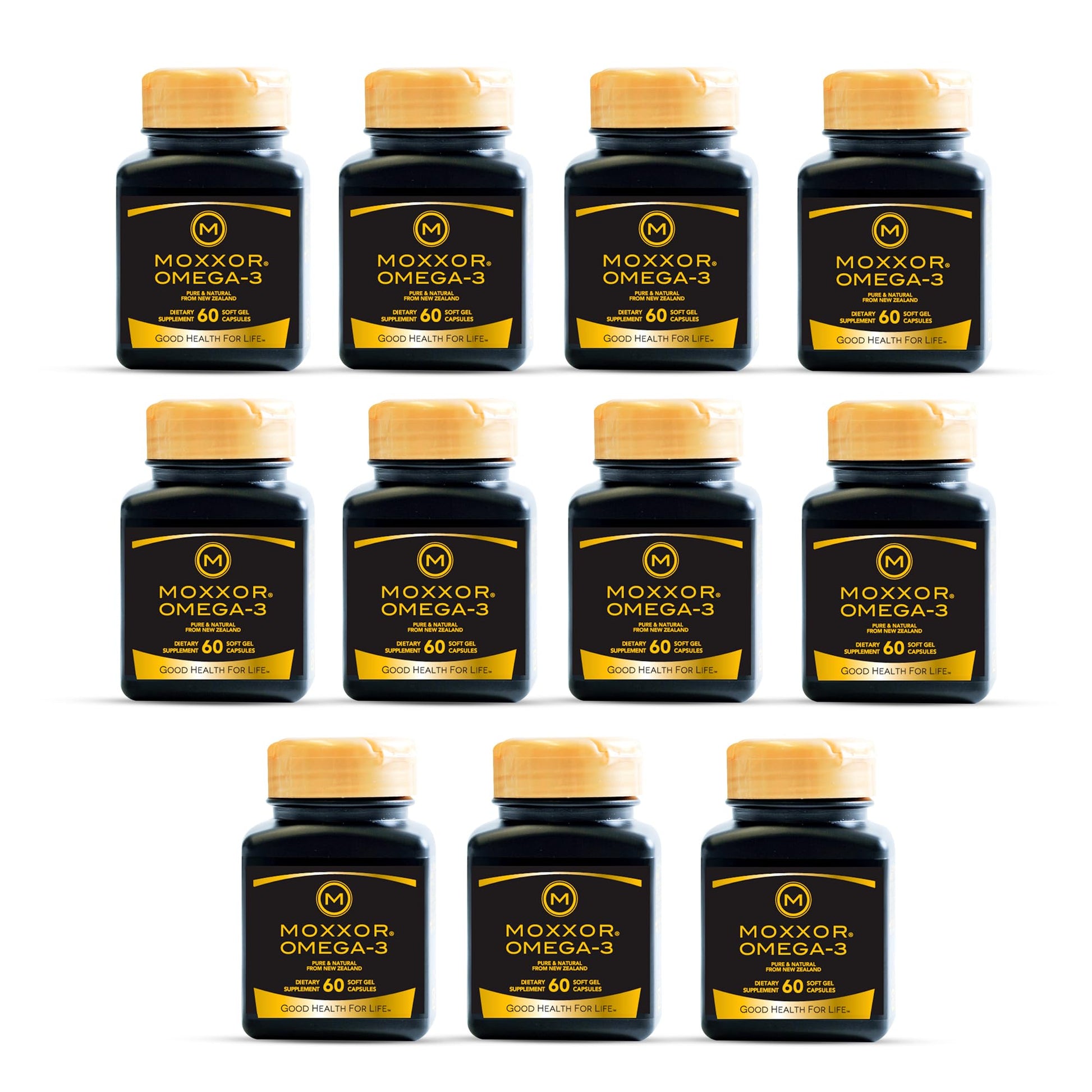 Moxxor Omega 3 New Zealand Green Lipped Mussel Oil Softgels, 660 Softgels