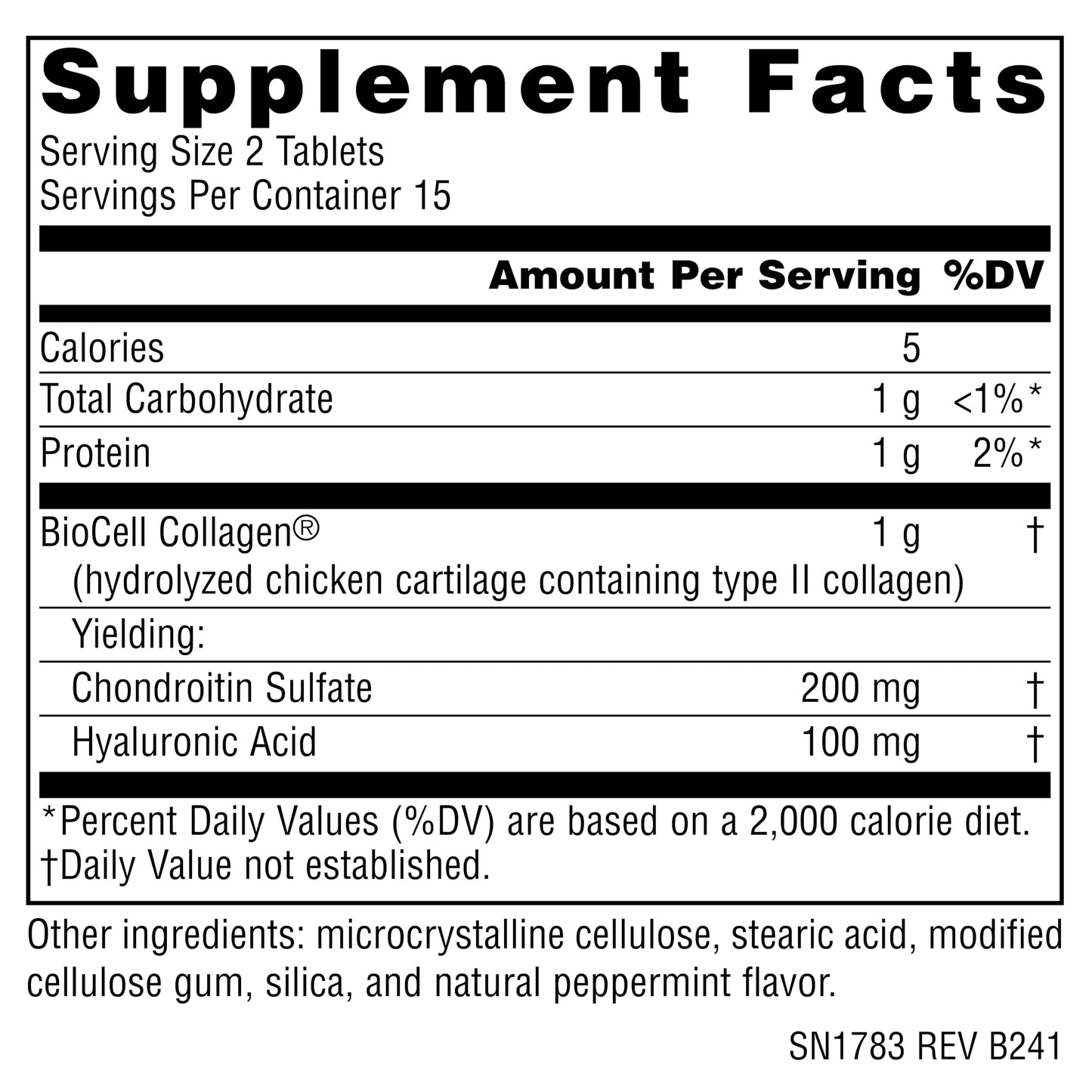 Source Naturals Hyaluronic Acid 50mg Tablet, 30 Tablets