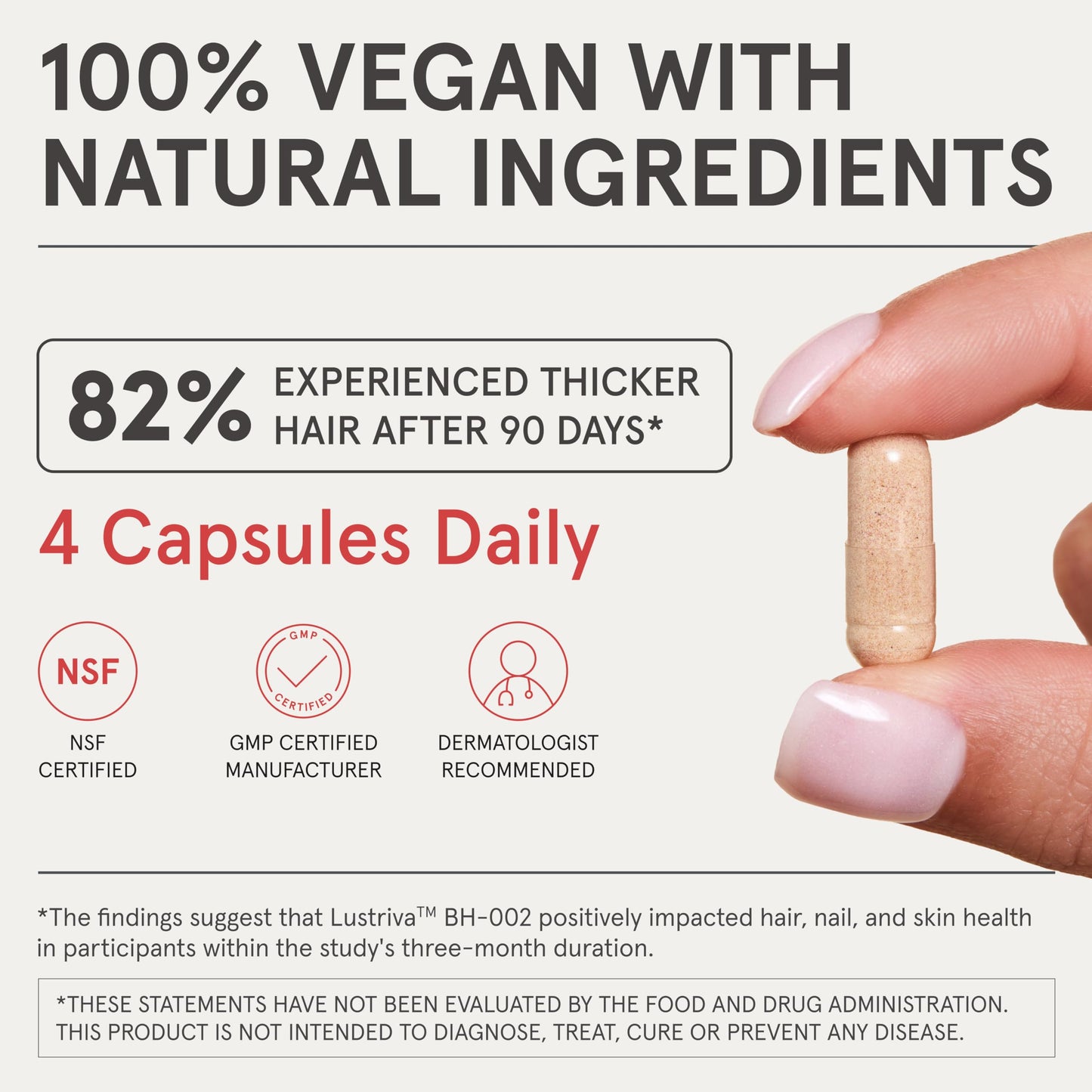 iRestore Advanced Hair Growth Supplement Capsule 120 Count