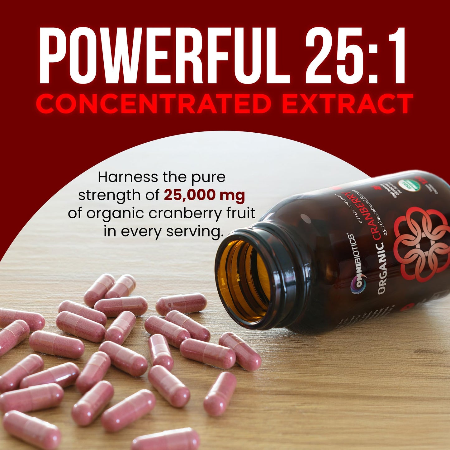 OmniBiotics Cranberry Pills for Women Capsule 120 Count