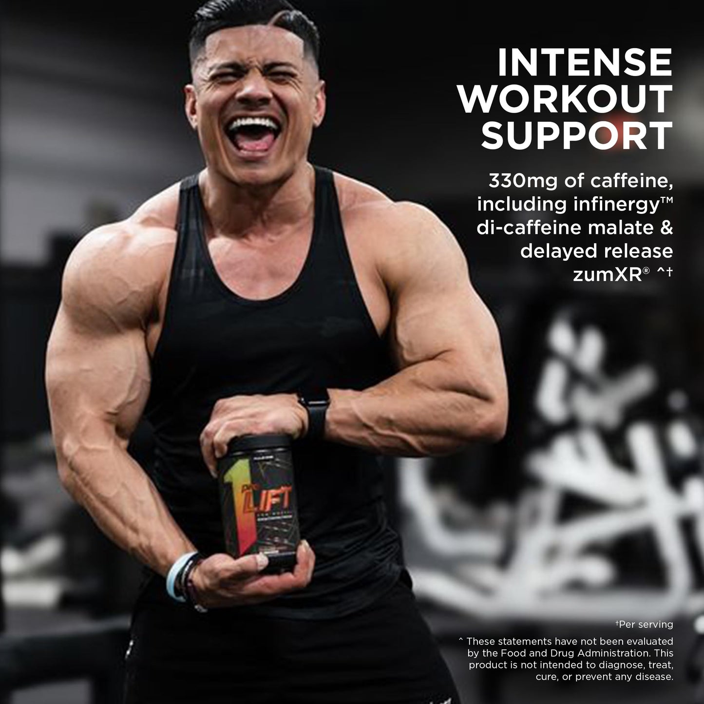 Rule 1 Proteins preLIFT Pre-Workout Powder, 15 Ounce