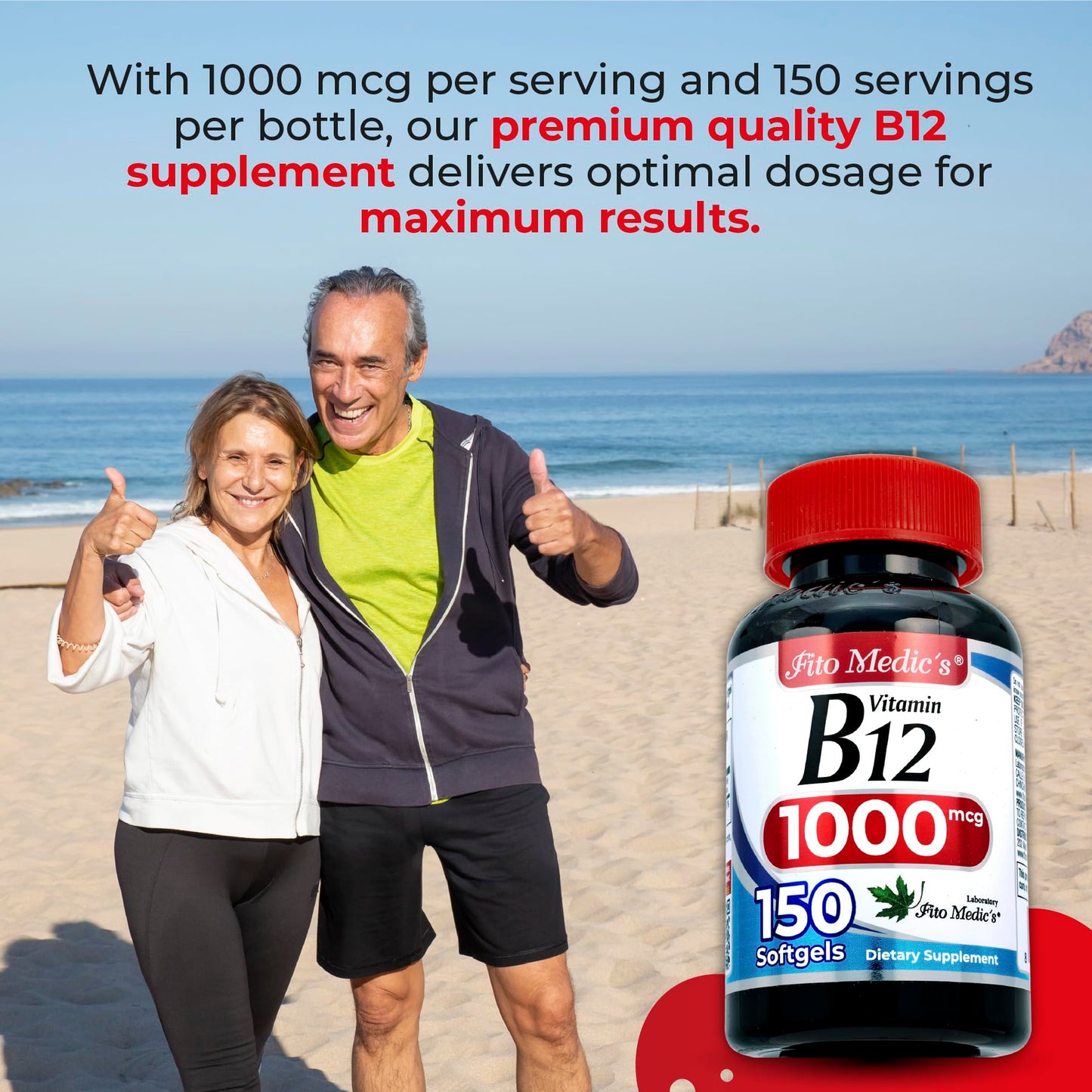 FITO MEDIC'S Vitamin B12 Softgel 1 Count