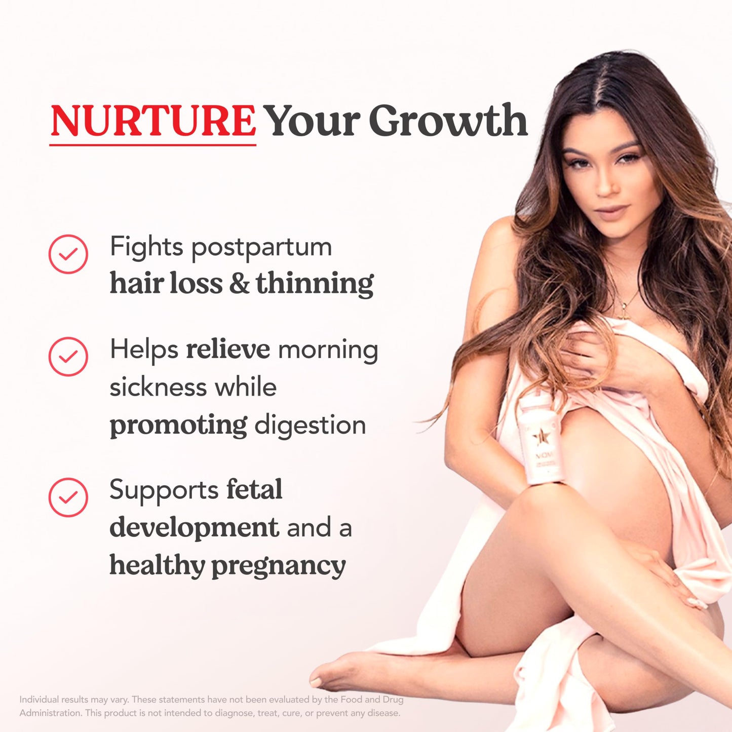 HAIRtamin MOM Prenatal & Postnatal Hair Vitamins Capsule 90 Count