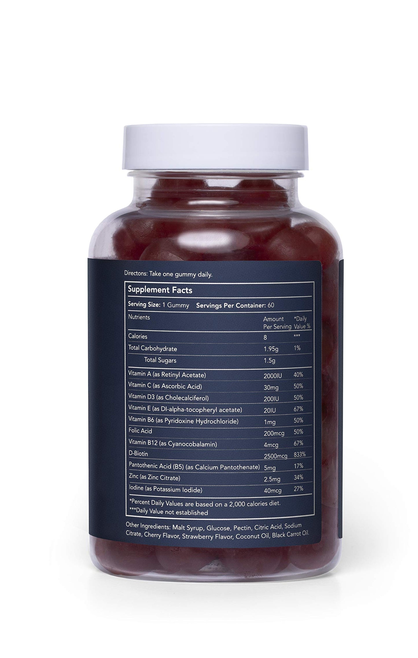 Fleischman, A Men's Salon Damn Good Hair Vitamin Gummy 60