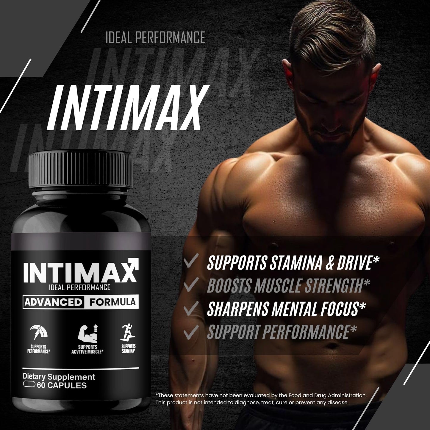 IDEAL PERFORMANCE Intimax Capsule, 60 Count