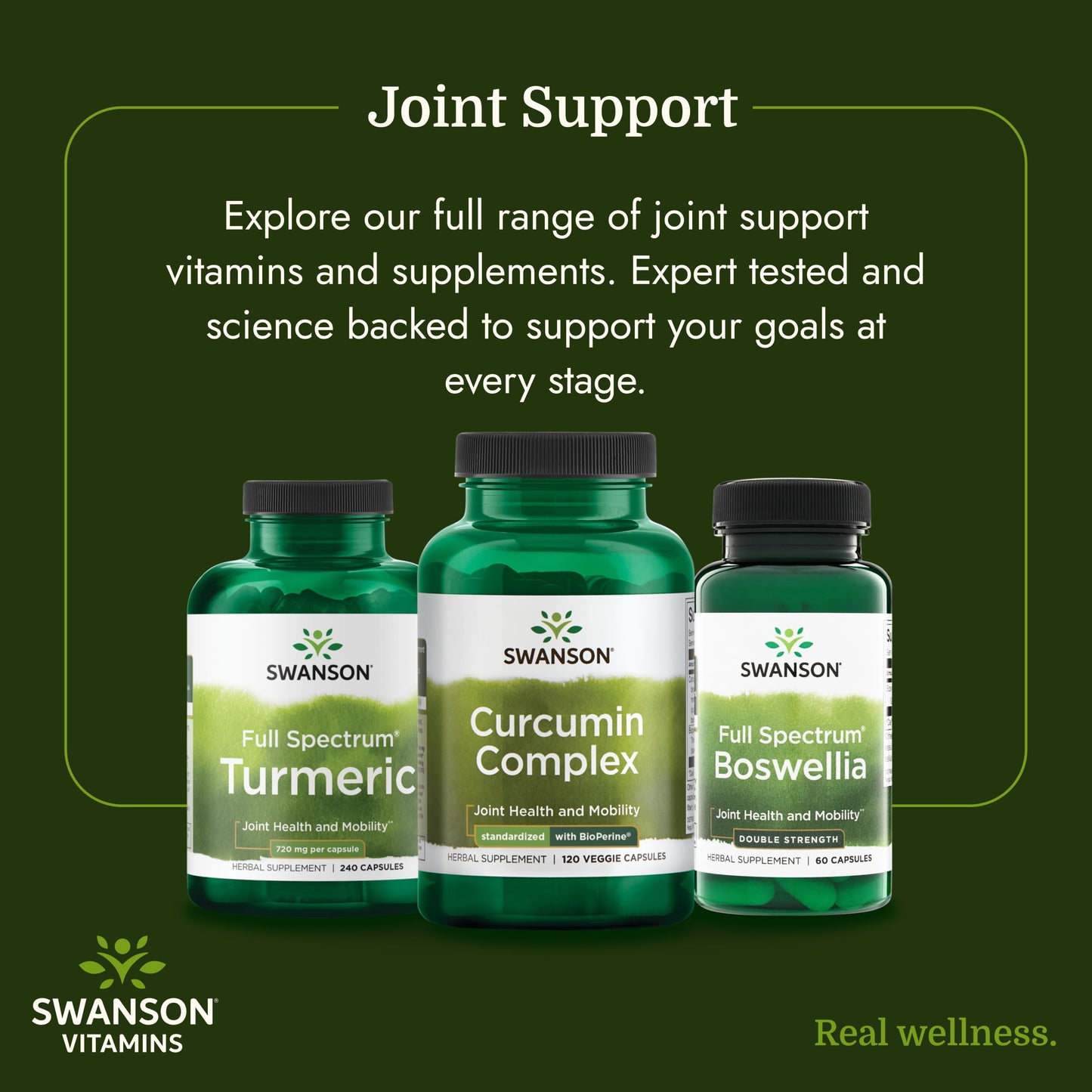 Swanson Curcumin Complex Vegan Capsules 120