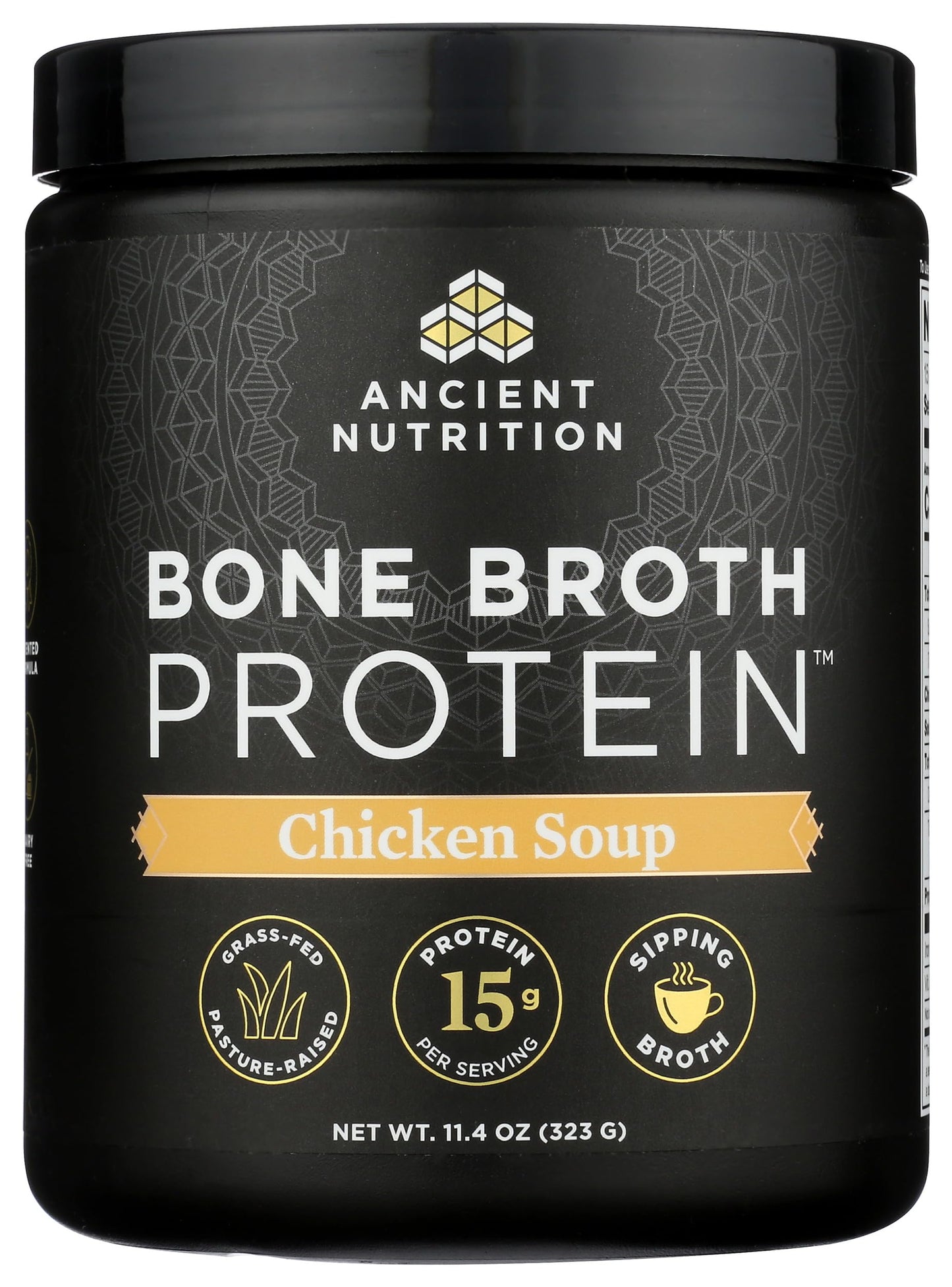 Ancient Nutrition Bone Broth Protein Powder, Chicken Soup, 11.4