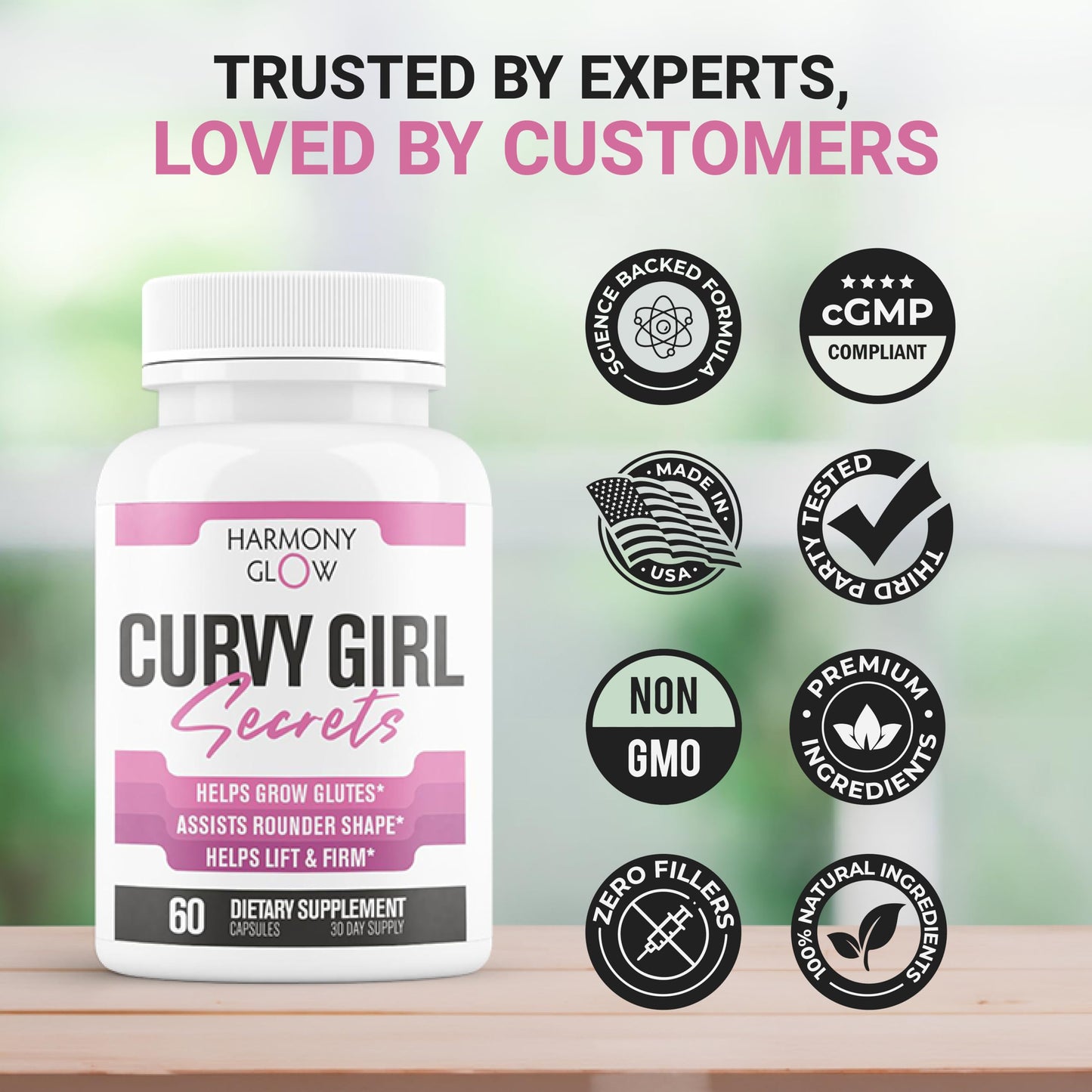 EPN Supplements Curvy Girl Secrets Weight Gainer Capsules 60
