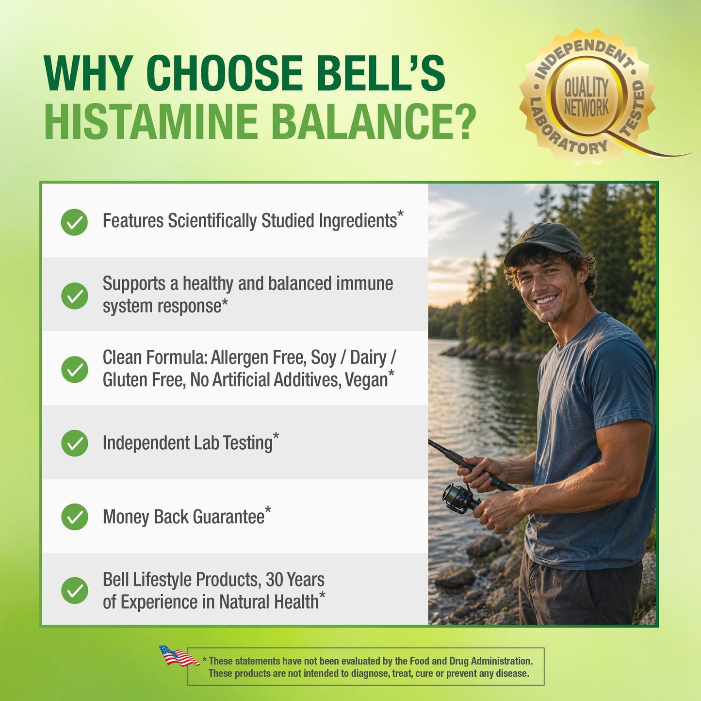 Bell Histamine Balance Capsule, 30 Count