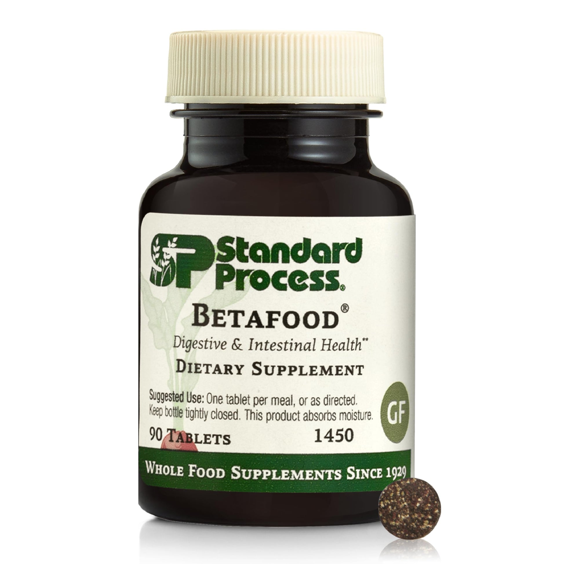 Standard Process Betafood Digestive & Intestinal Supplement 90 Tablets