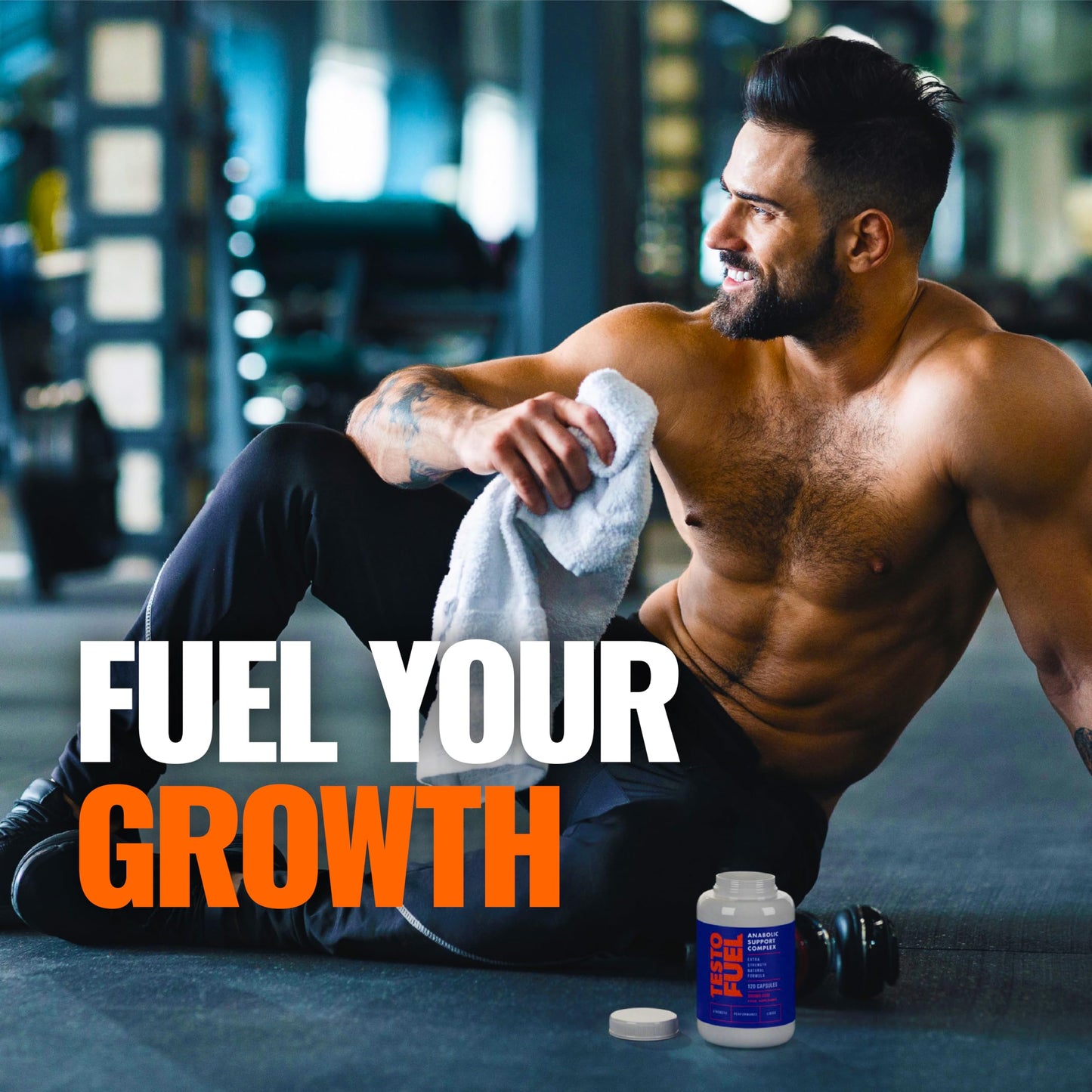 ROAR AMBITION TestoFuel Capsules 120 Count