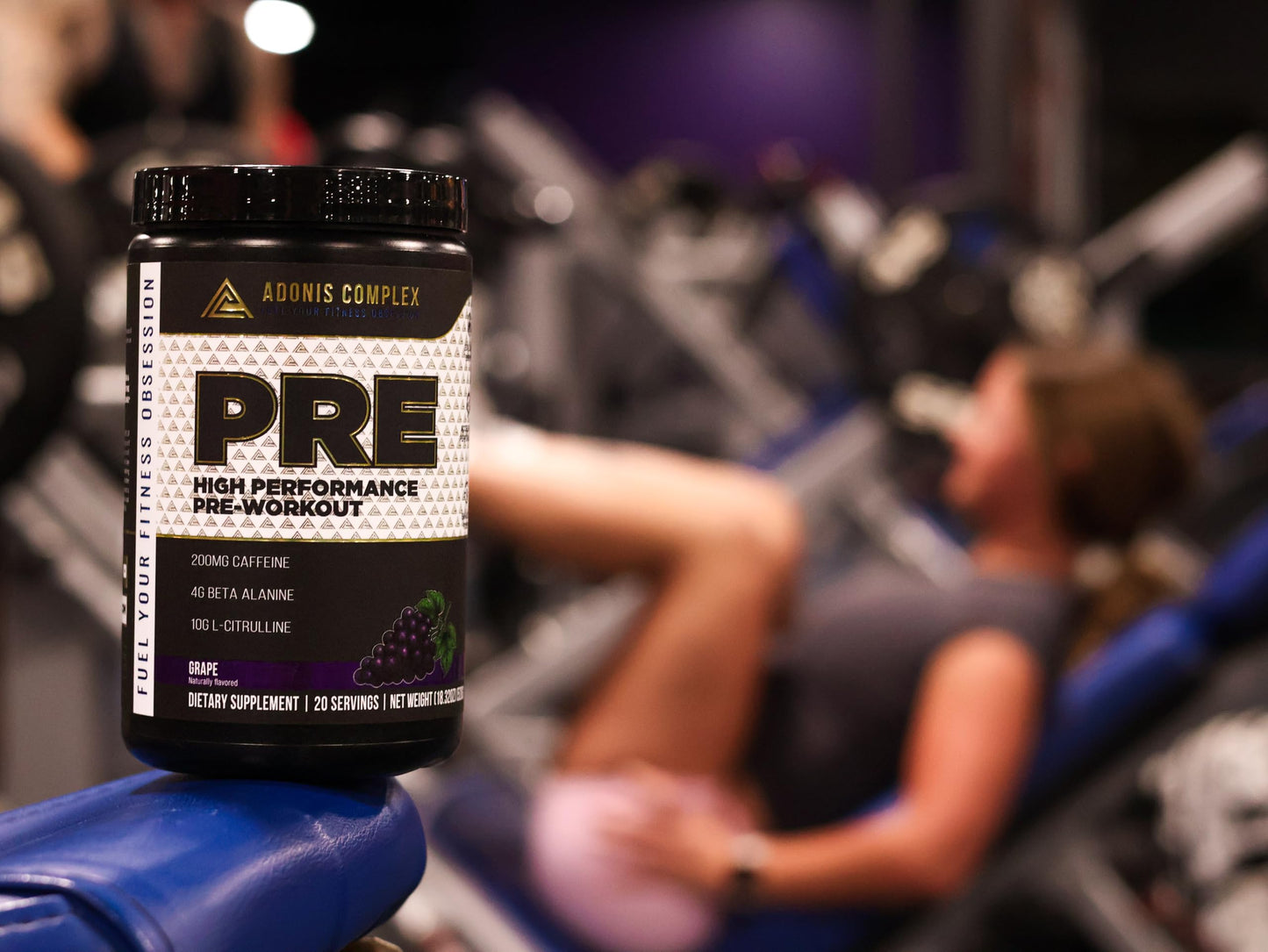 Adonis Complex PRE High-Performance Pre-Workout Fruit Punch Powder 18.34