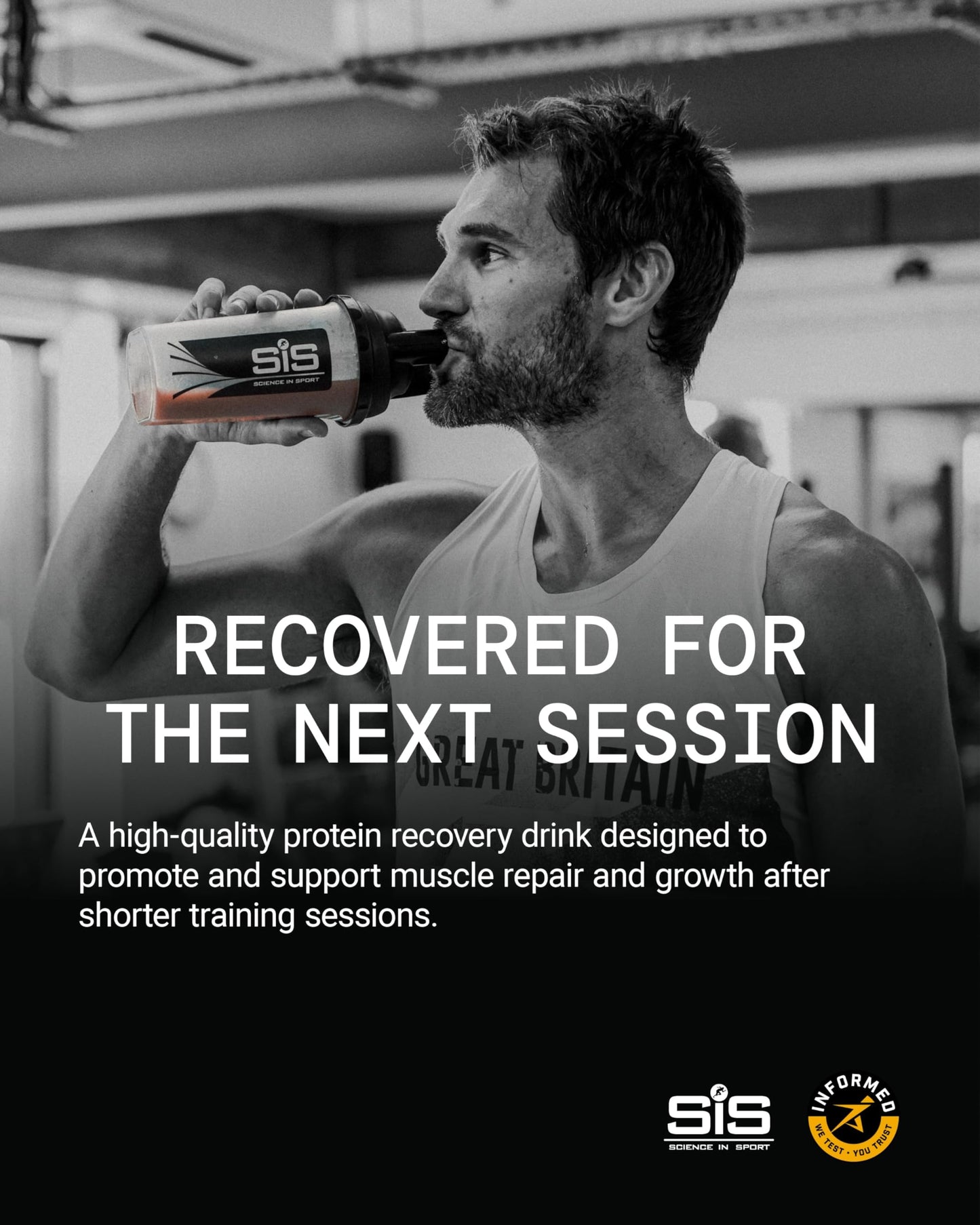 Science in Sport REGO Whey Protein Powder, 47 oz
