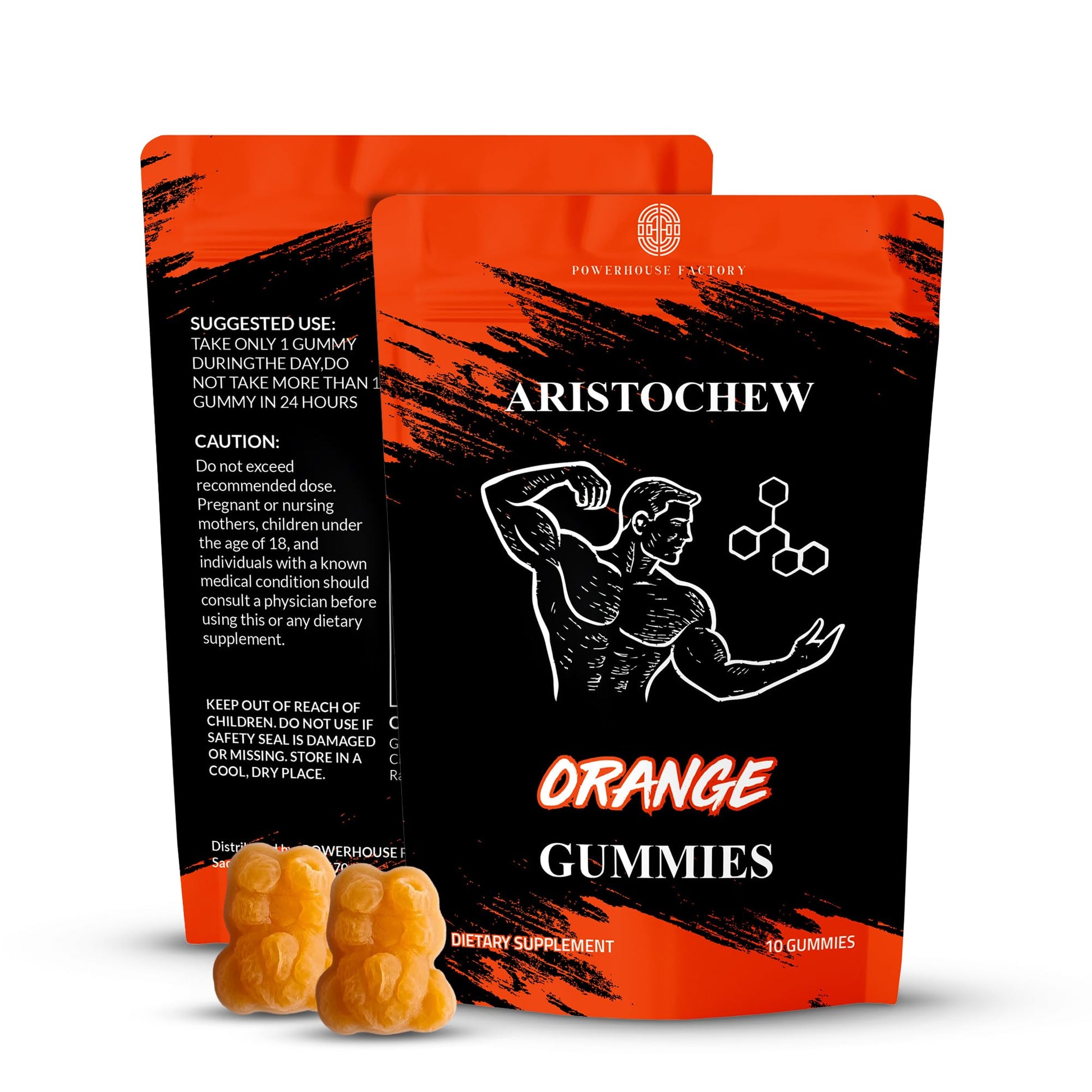 POWERHOUSE FACTORY Aristochew Multivitamins Gummy, 10 Count