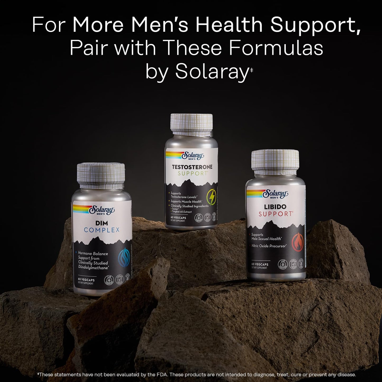 SOLARAY Libido Support for Men Capsules 30 Count