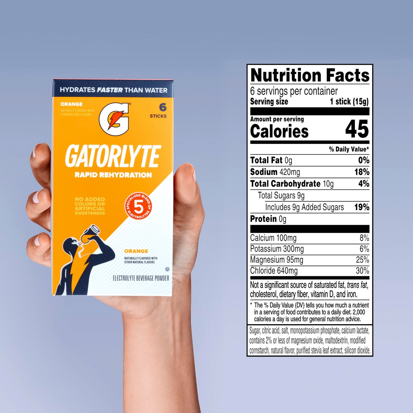 Gatorlyte Orange Powder 3.18