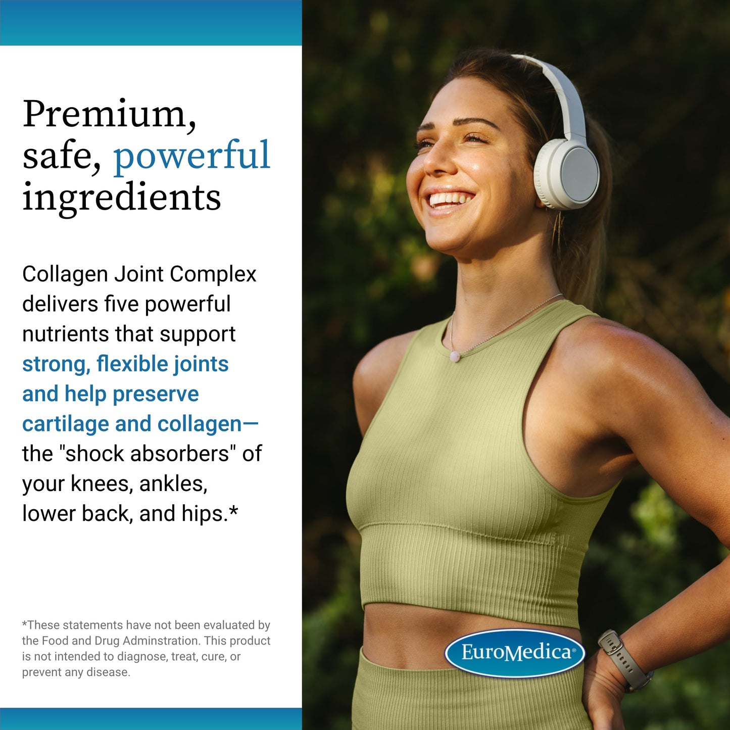 EuroMedica Collagen Joint Complex Capsule, 60 Count